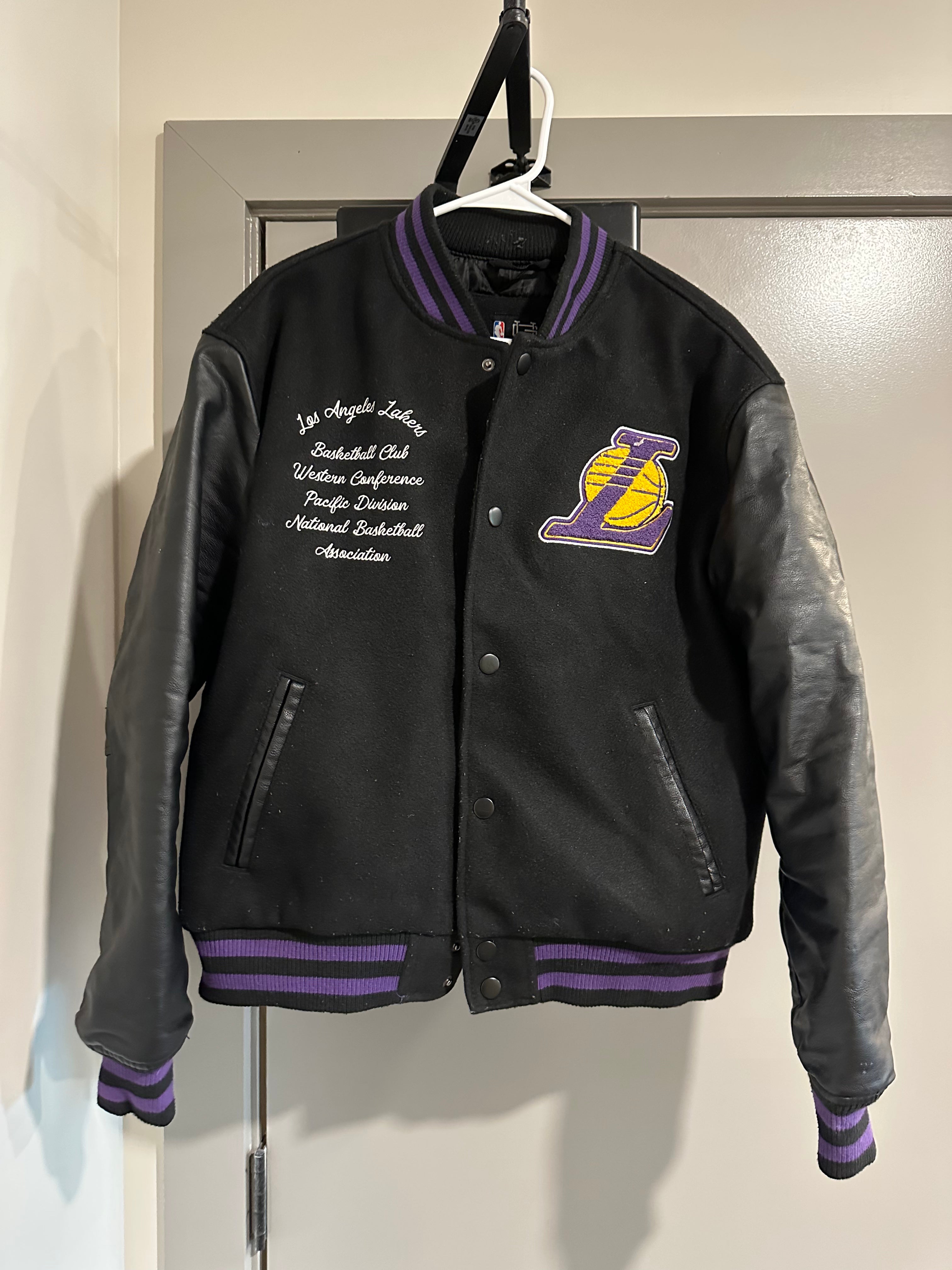 Ultra Game Lakers Jacket Sz M
