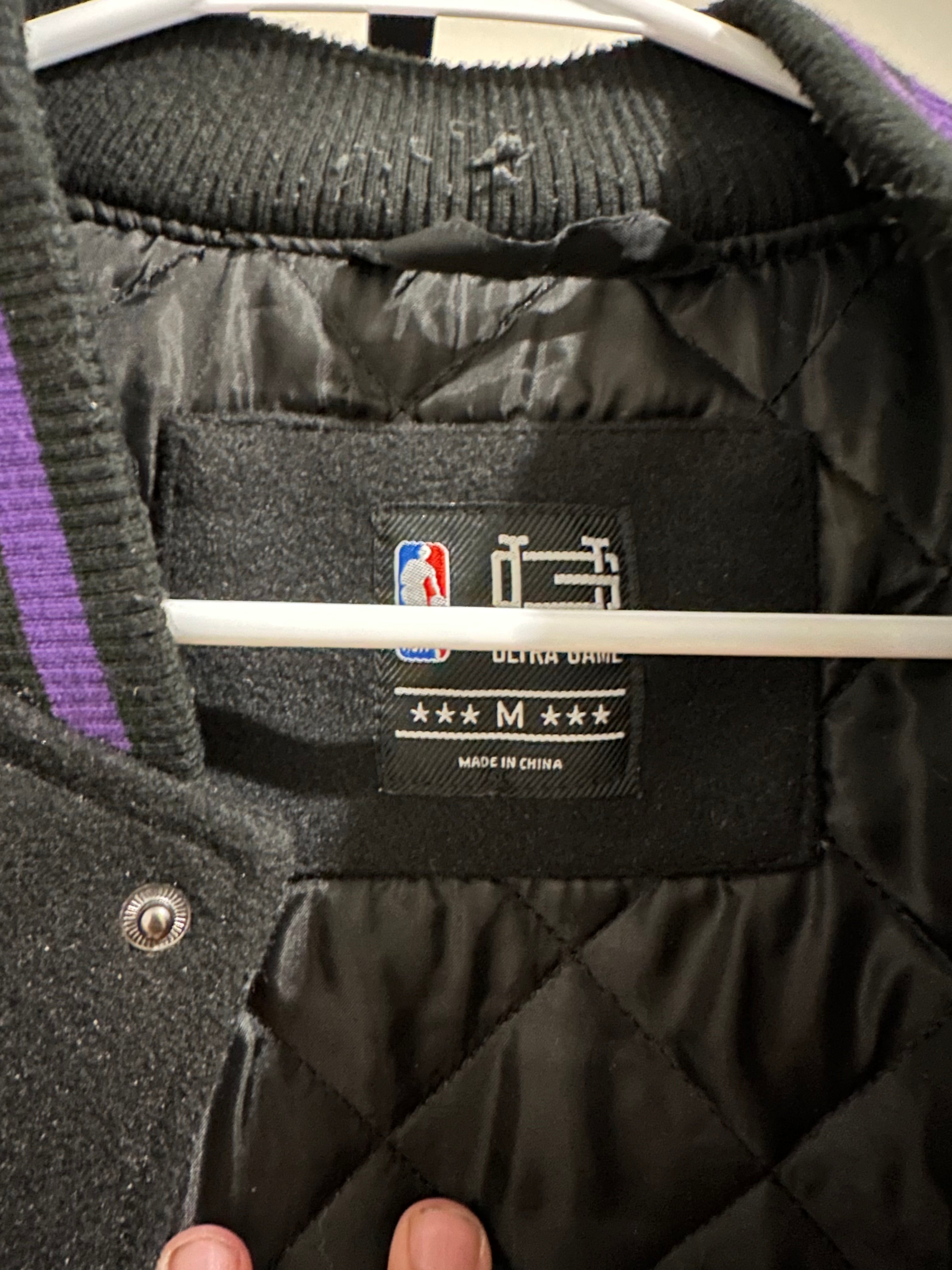 Ultra Game Lakers Jacket Sz M