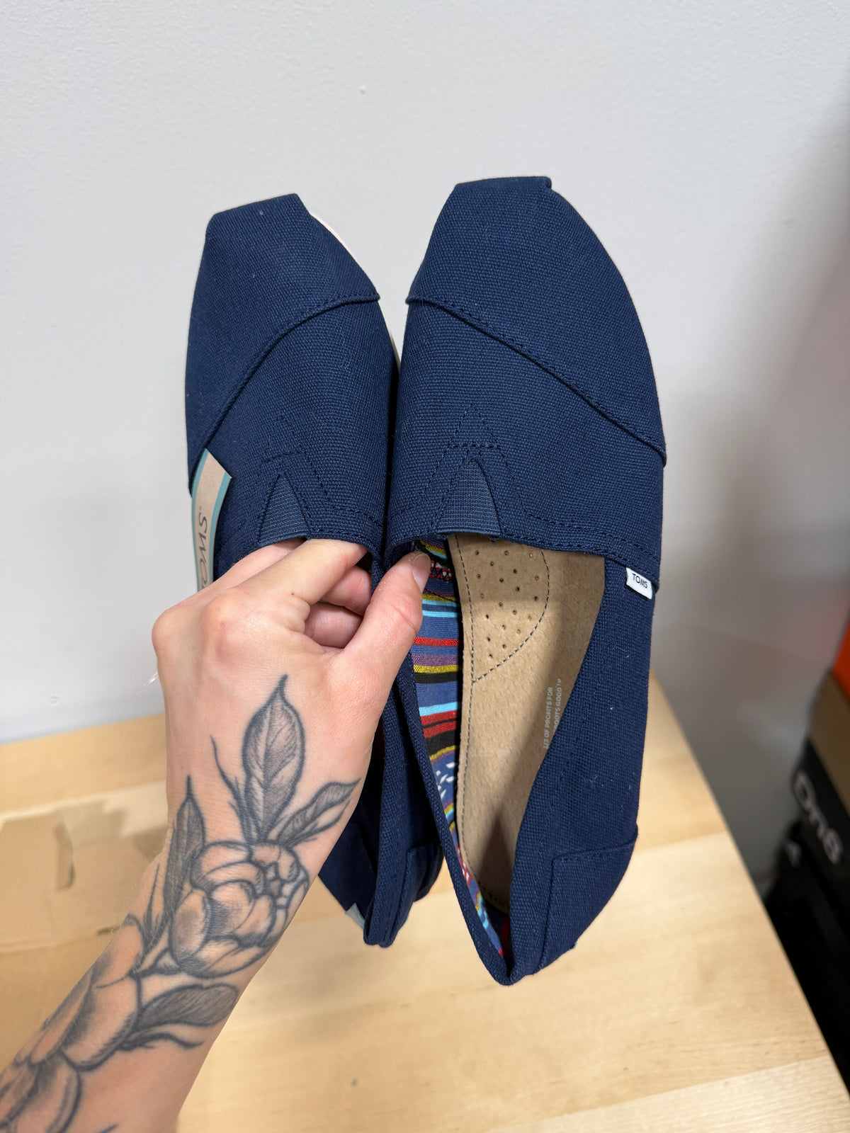 NEW TOMS Alpargata Slip-On Shoes women's sz 10