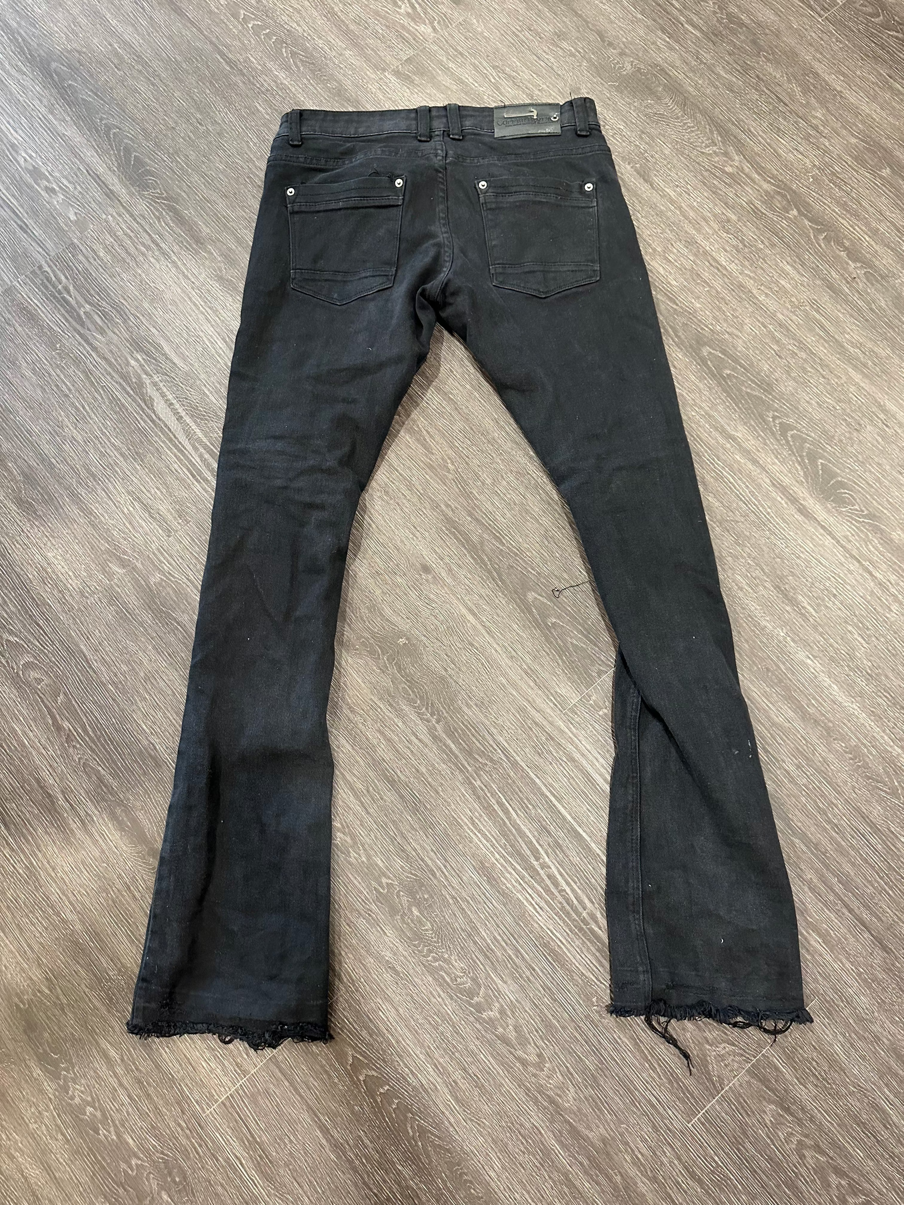 Copper Rivet Stacked Jeans Sz 30