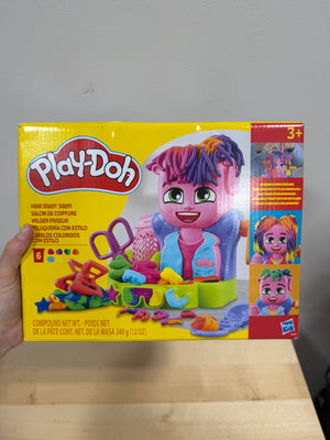 Play-Doh Hair Stylin' Salon playset box