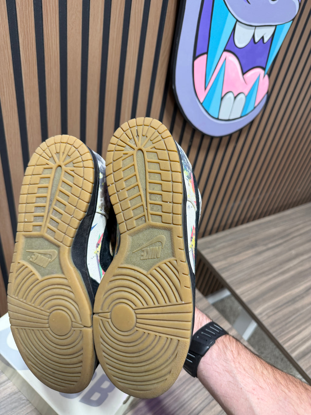 Supreme x Nike Dunk Low SB 'Rammellzee' Sz 10.5