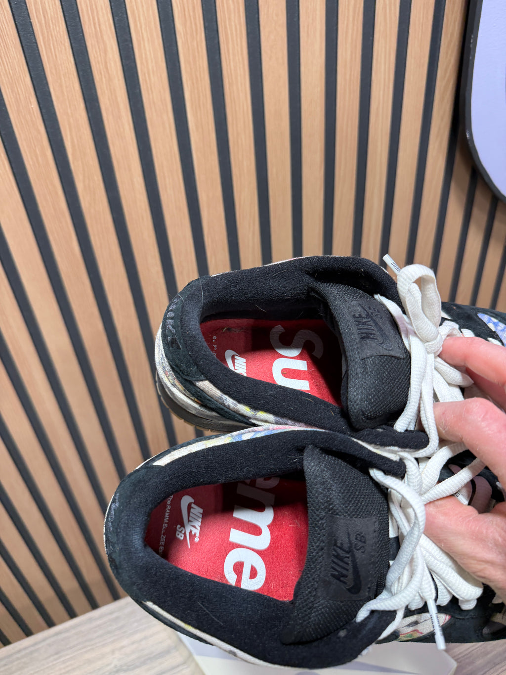 Supreme x Nike Dunk Low SB 'Rammellzee' Sz 10.5