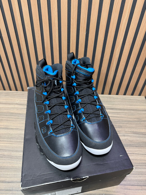2012 Nike Air Jordan 9 Photo Blue Sz 13.5
