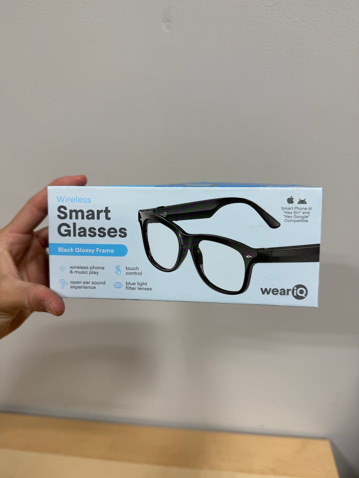 weariQ Wireless Smart Glasses