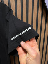 Load image into Gallery viewer, Chrome Hearts Scroll Logo T-Shirt 'Black' Sz Large
