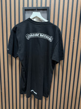 Load image into Gallery viewer, Chrome Hearts Scroll Logo T-Shirt 'Black' Sz Large
