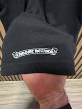 Load image into Gallery viewer, Chrome Hearts Scroll Logo T-Shirt 'Black' Sz Large
