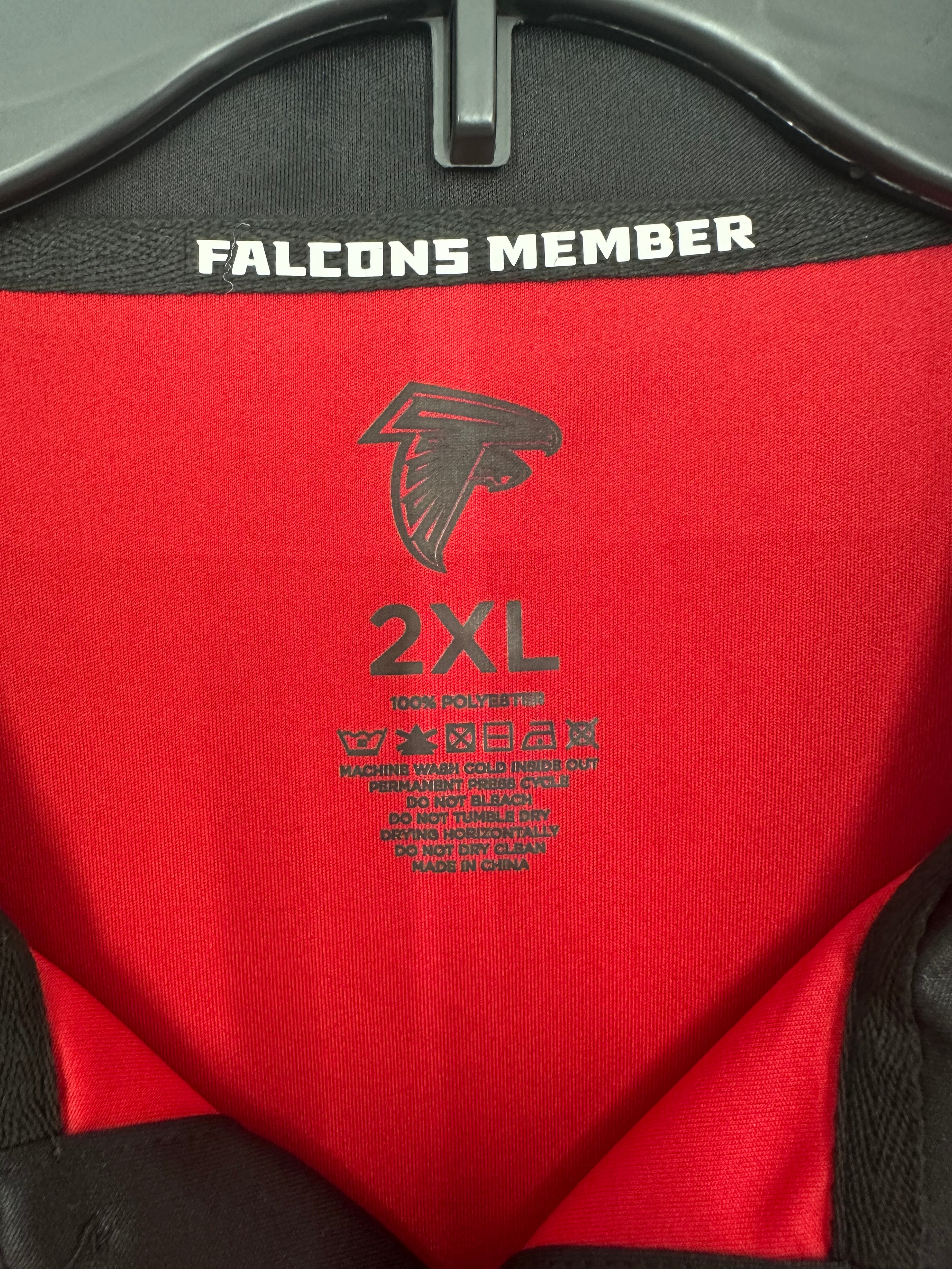 Atlanta Falcons Polo Shirt Sz 2XL