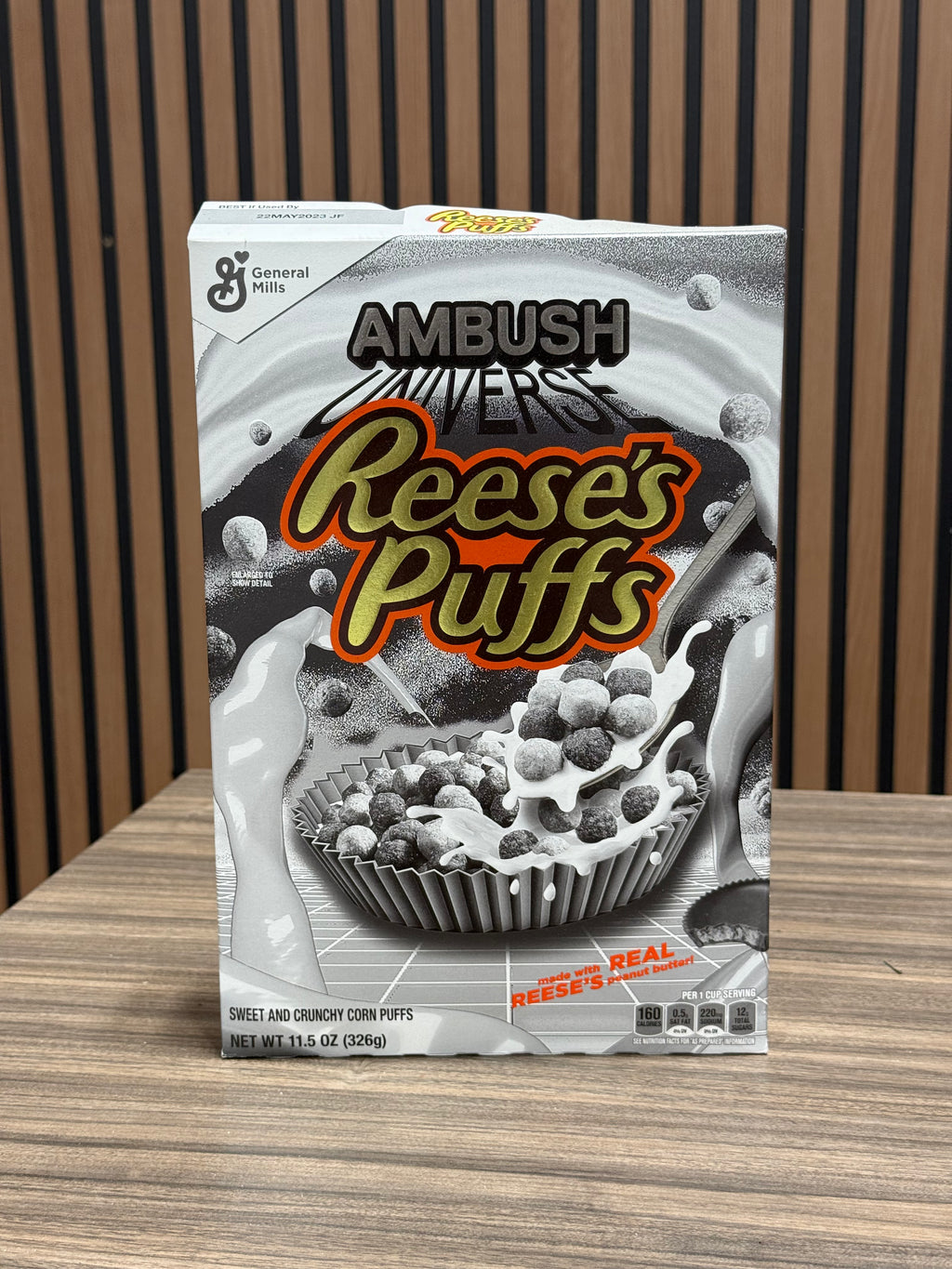 Reese's x Ambush Cereal Box