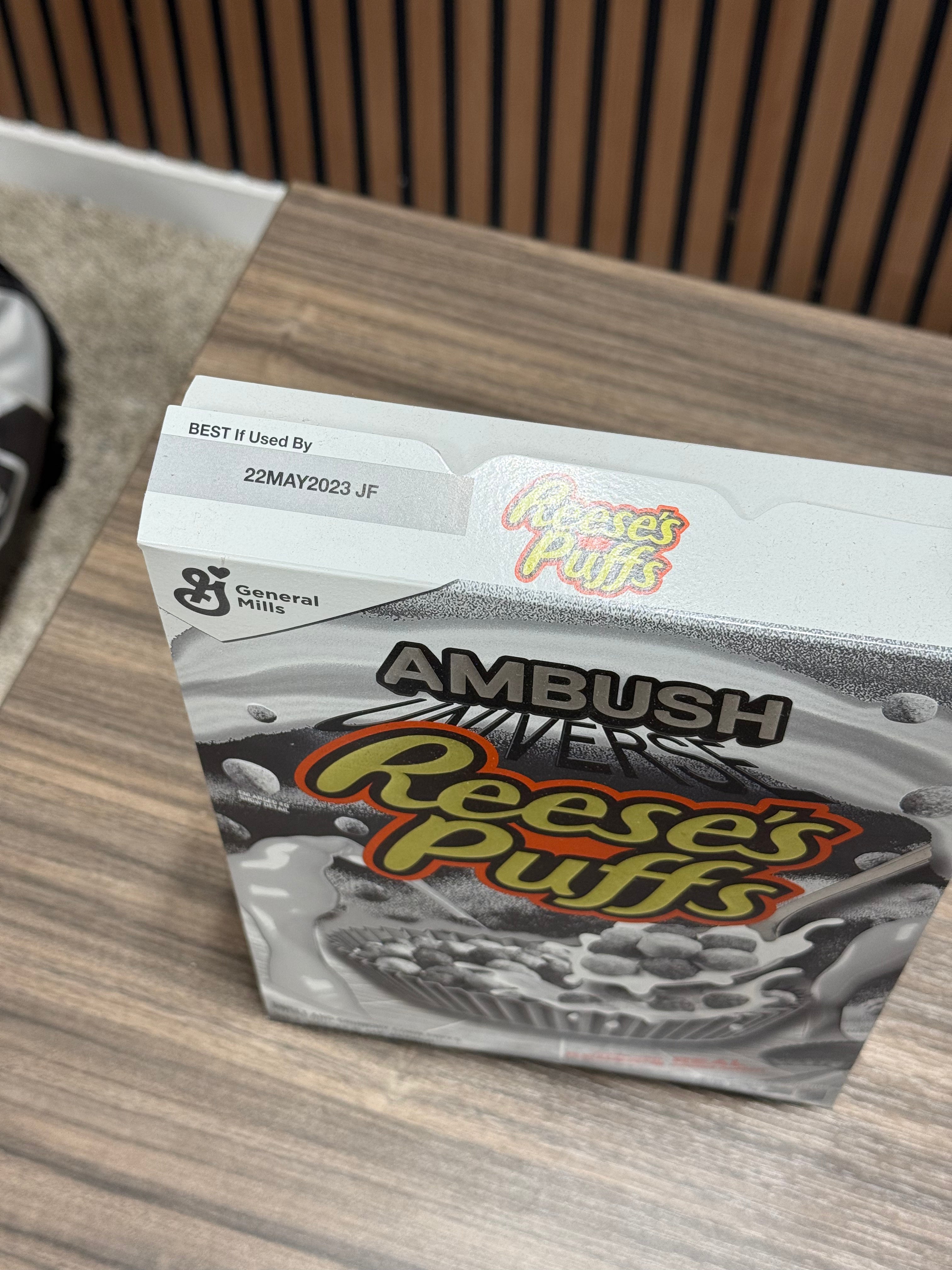 Reese's x Ambush Cereal Box