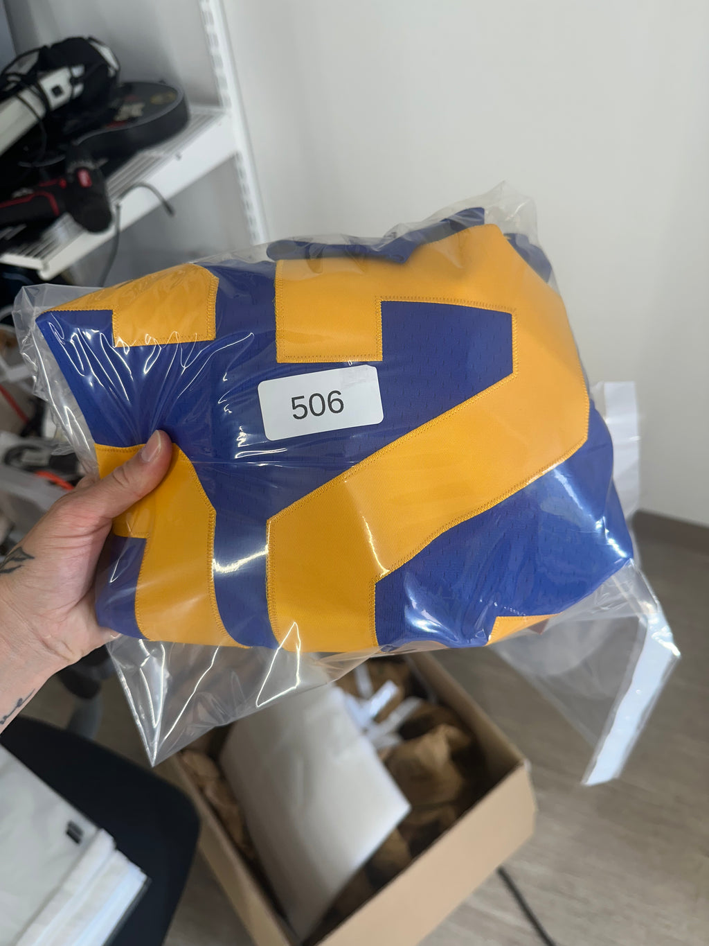 NEW Eric Dickerson Los Angeles Rams Mitchell & Ness Sz 2XL