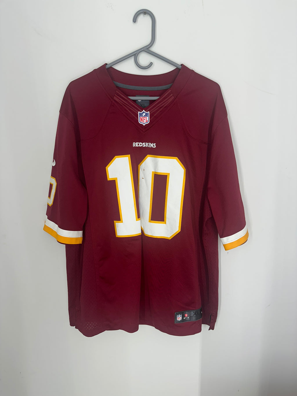Nike NFL Washington Redskins Robert Griffin III #10 jJersey Sz XL