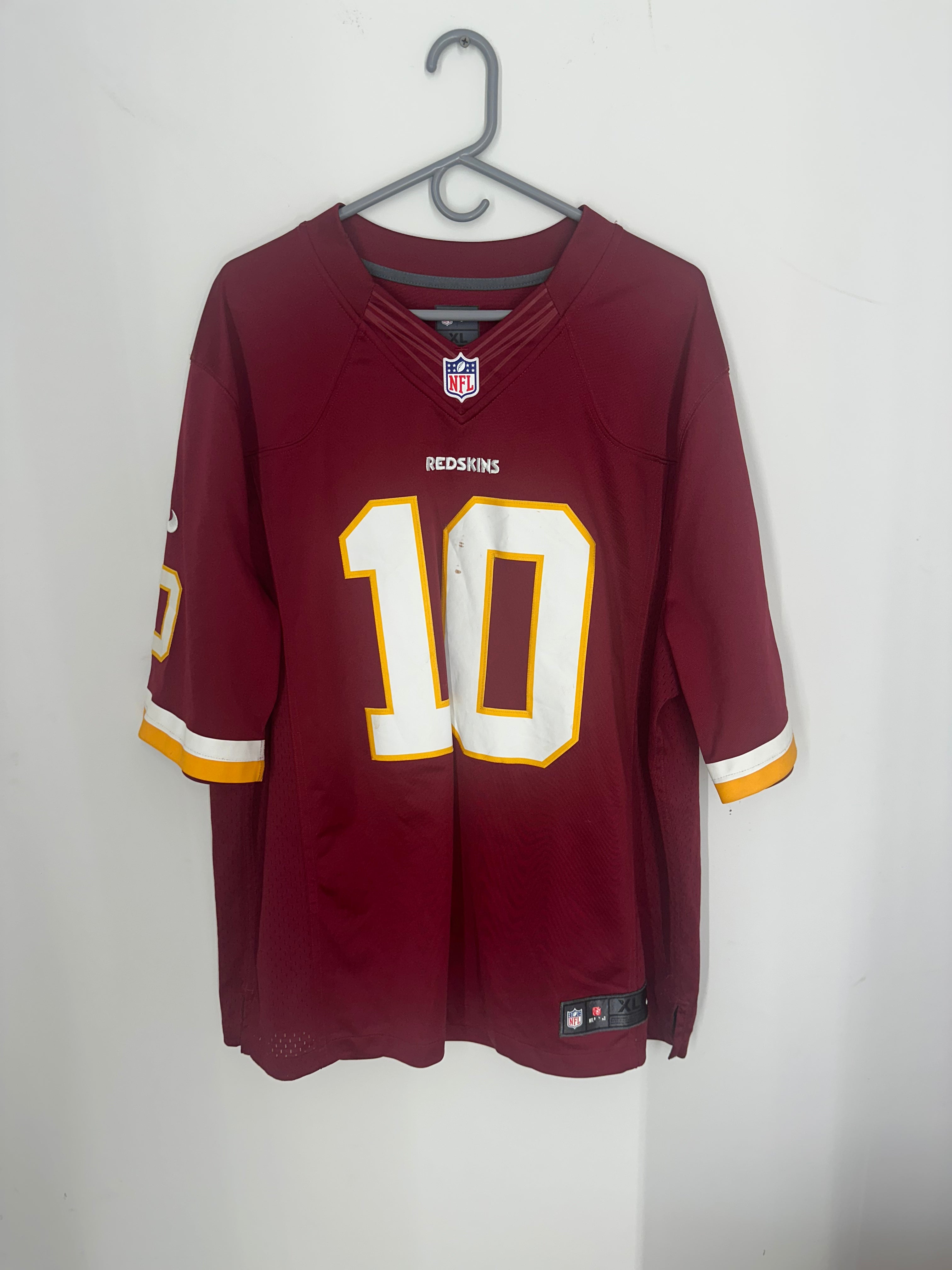 Nike NFL Washington Redskins Robert Griffin III #10 jJersey Sz XL