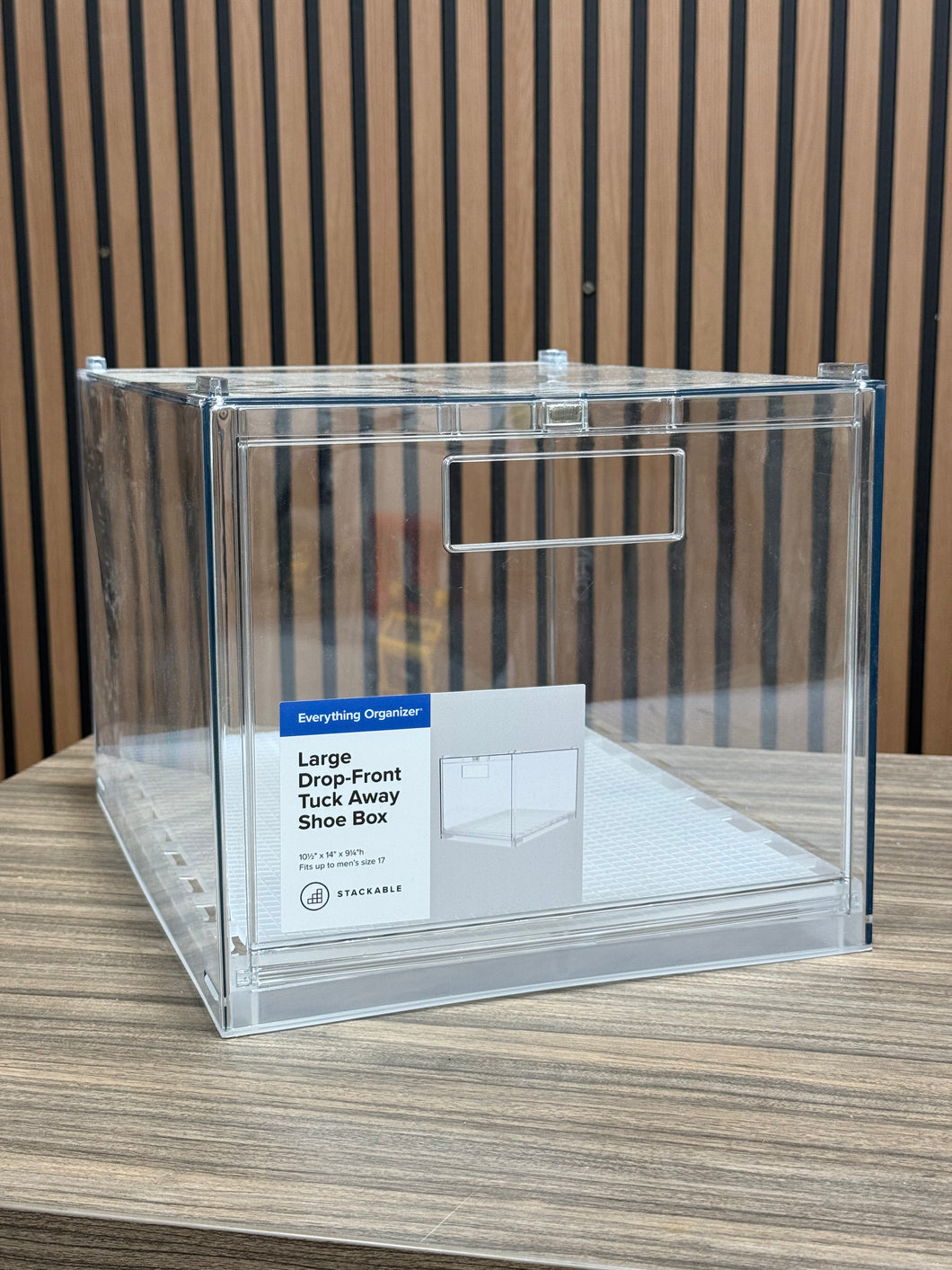 Container Store Large Drop Front Cases