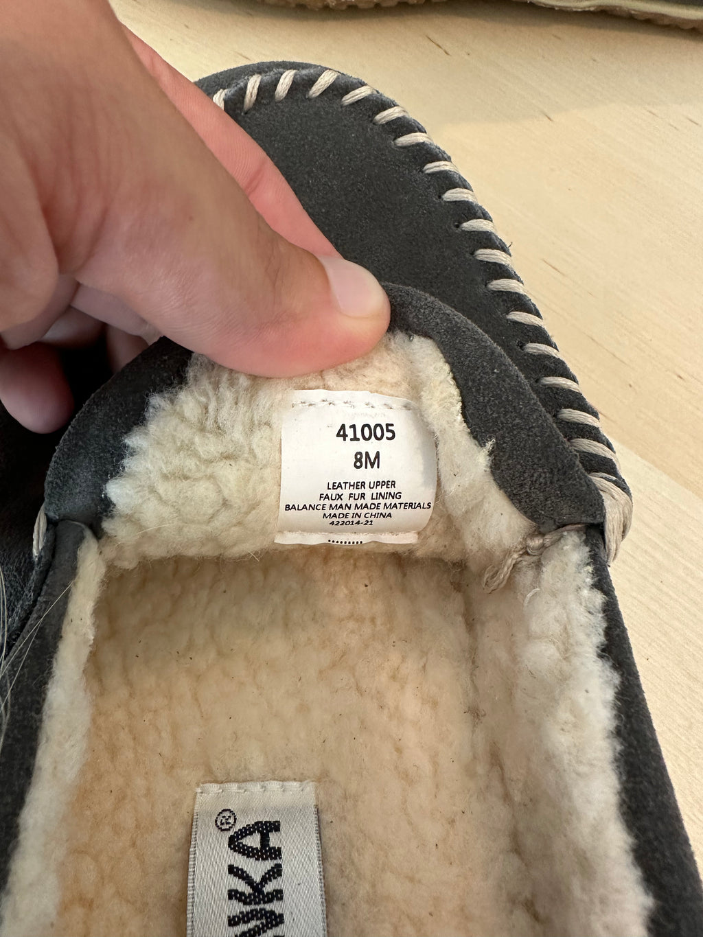 Minnetonka Tilden Moccasin Sz 8