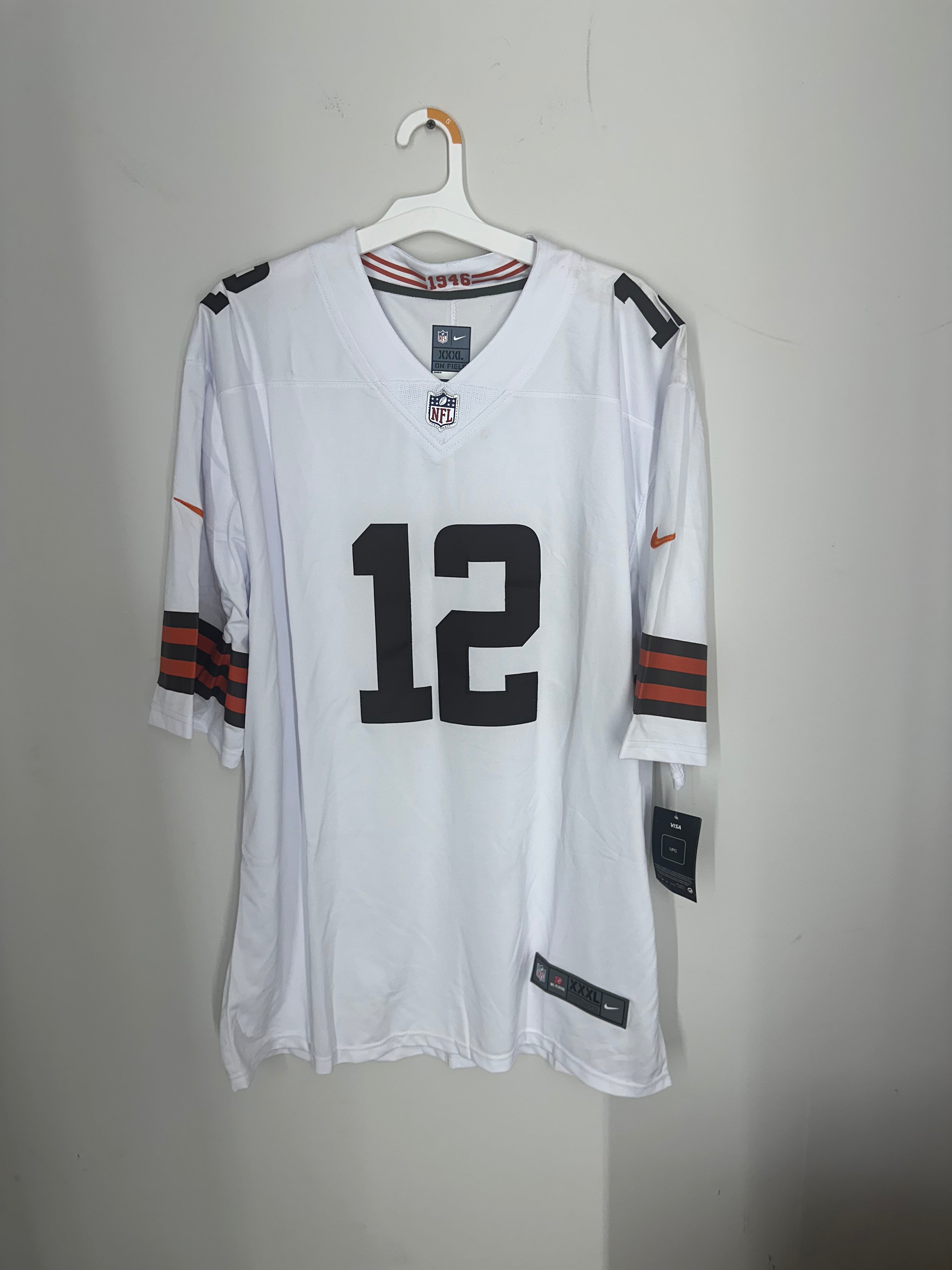 Cleveland Browns Schdeur Sanders Nike NFL Football Game Jersey Mens XXL