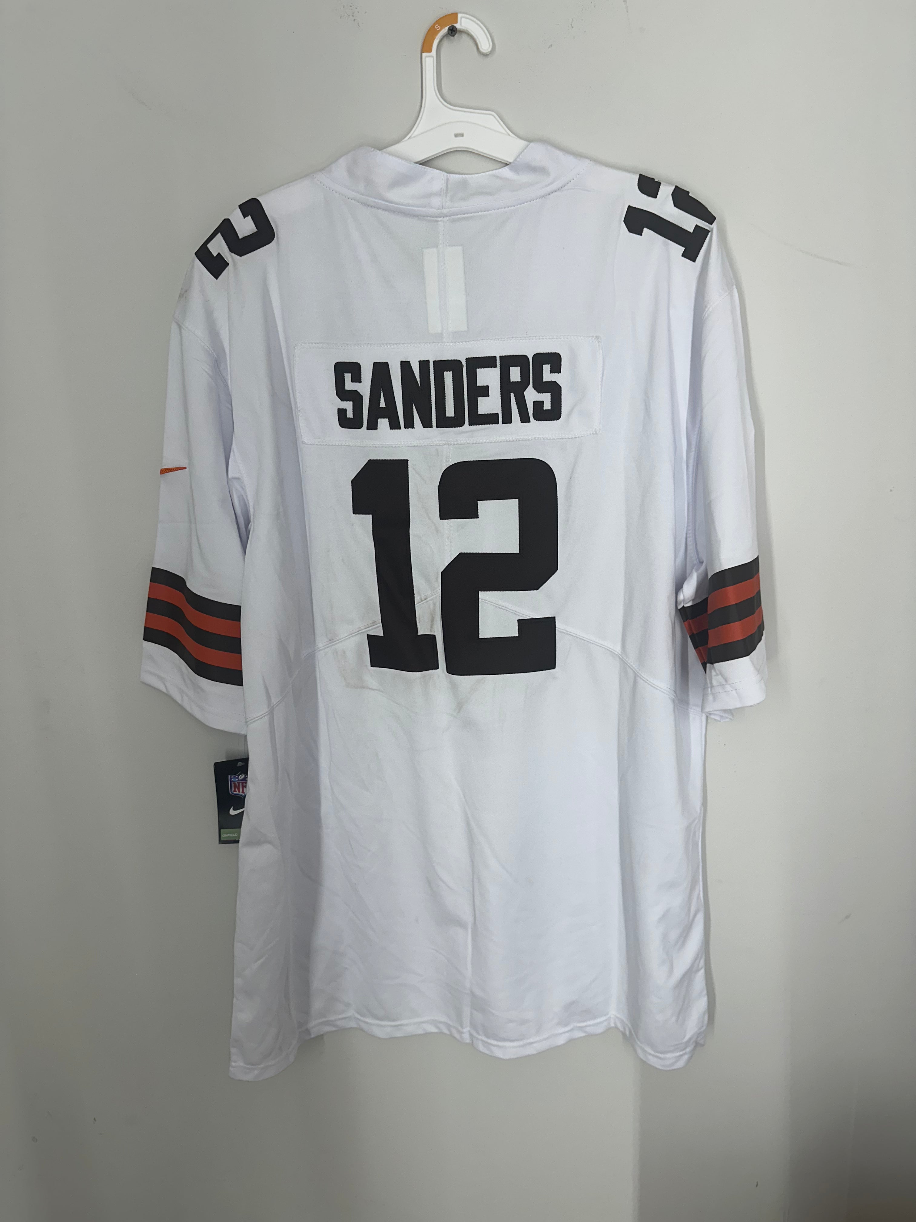 Cleveland Browns Schdeur Sanders Nike NFL Football Game Jersey Mens XXL