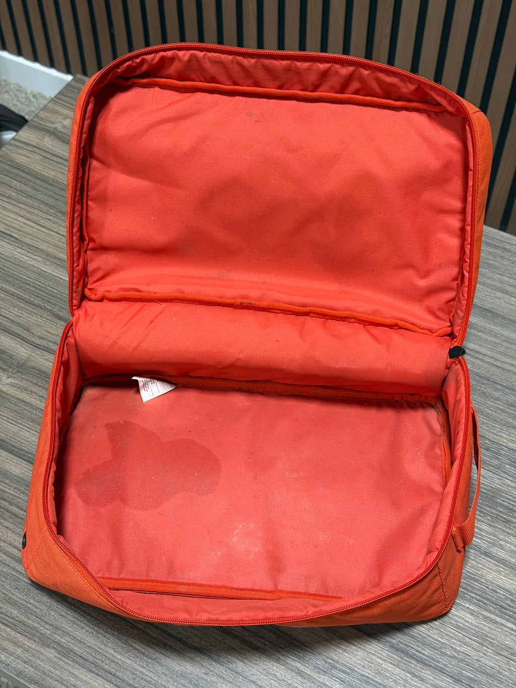 Nike Soft Shoe Box Travel Case Red