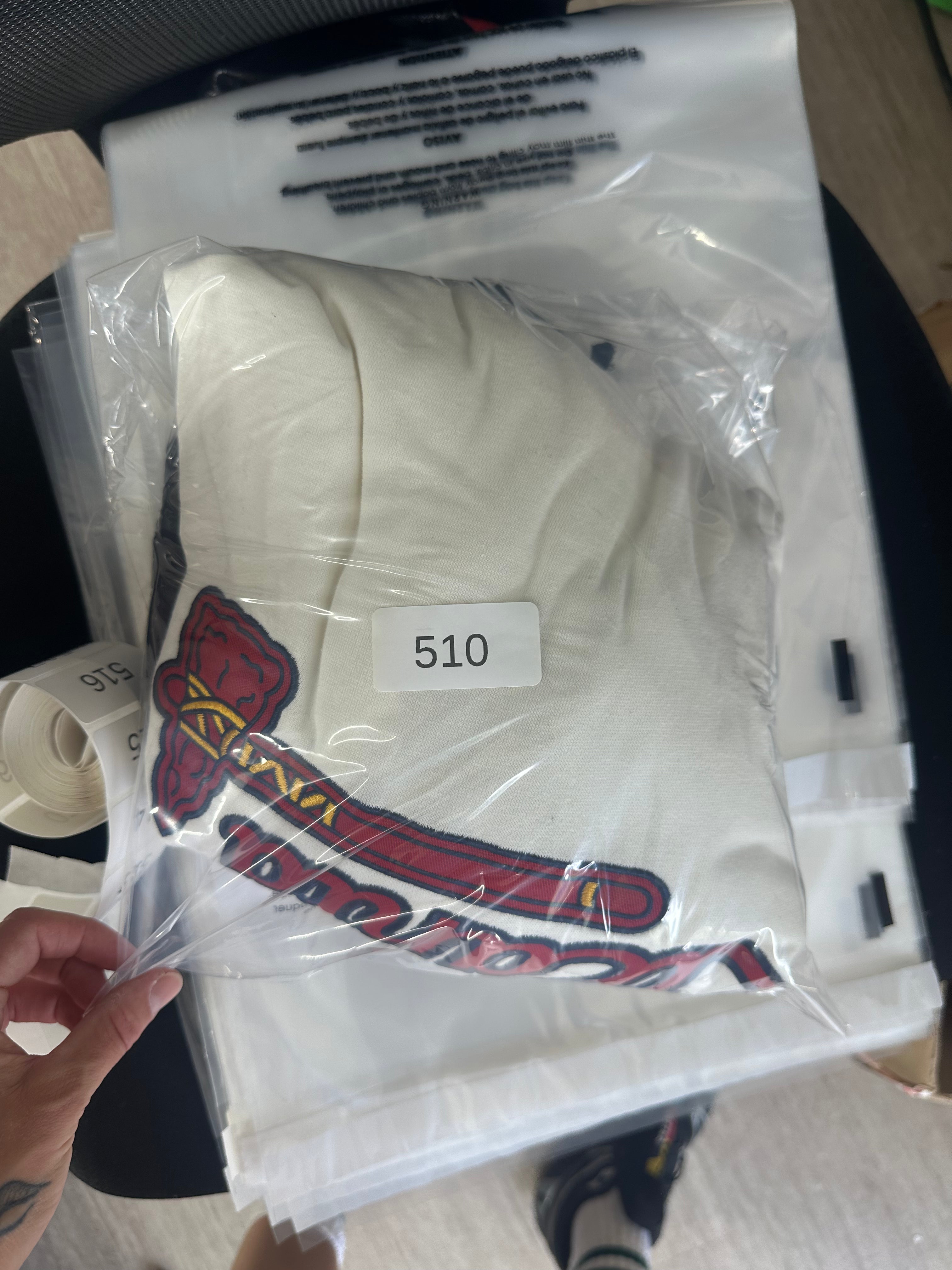 NEW Atlanta Braves Men's 47 Brand Cooperstown Hoodie Sz 2XL