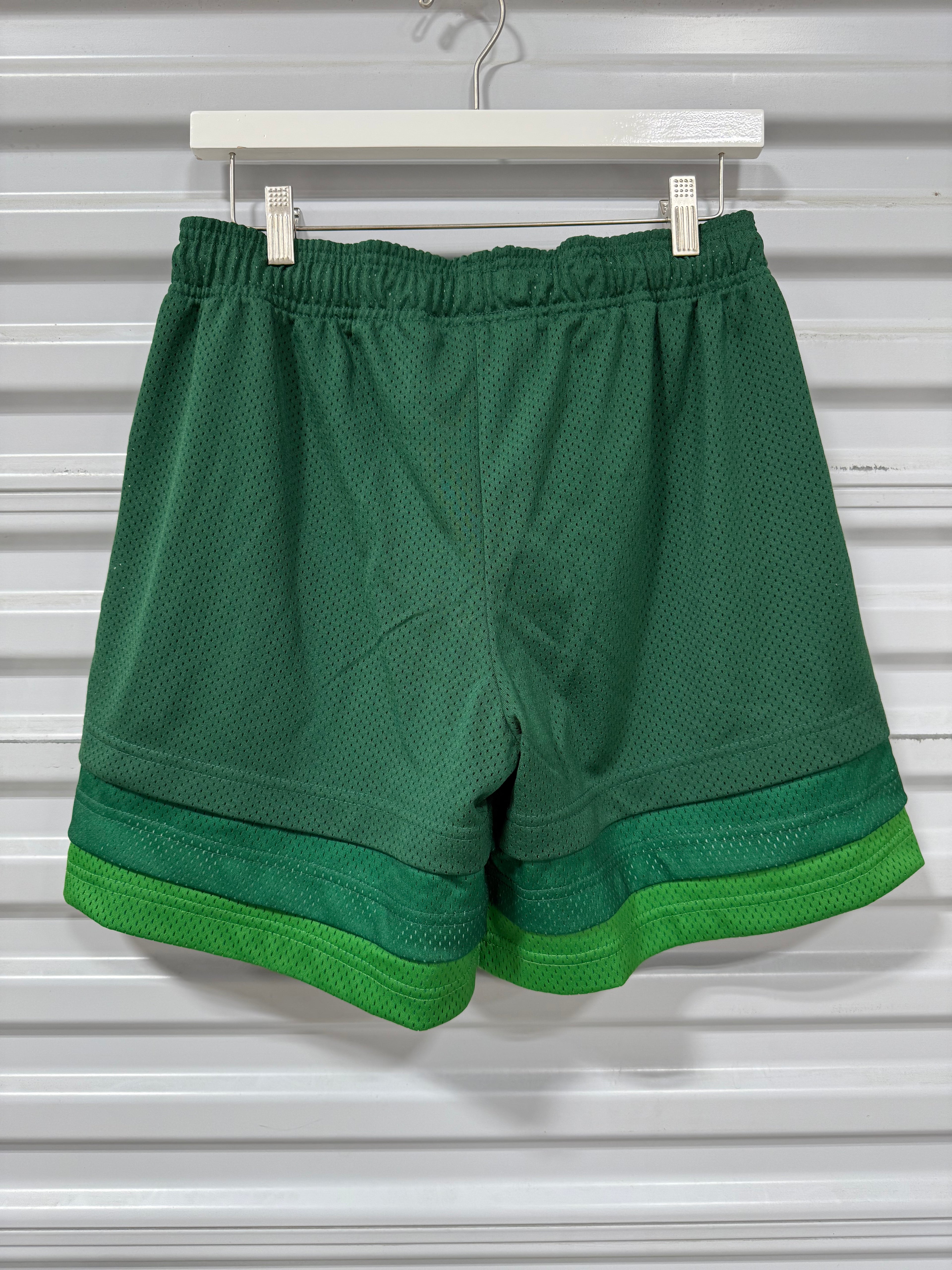 BR-STOL STUD-O Shorts Green Sz M