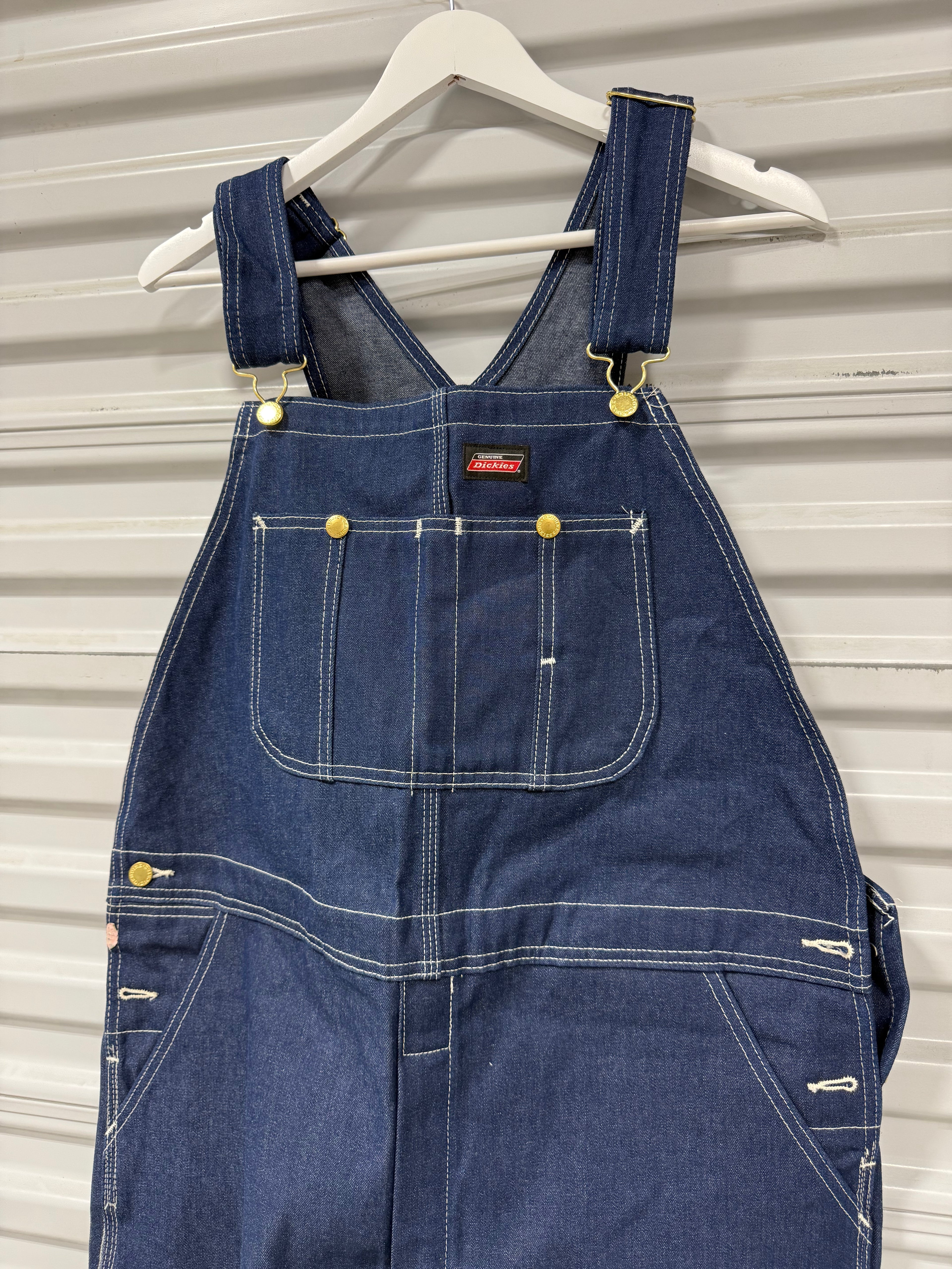 Dickies Bib Overalls Sz 38x32