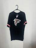 NEW ATL Falcons Fanatics Jersey Tackle V-Neck T-Shirt Sz 2XL