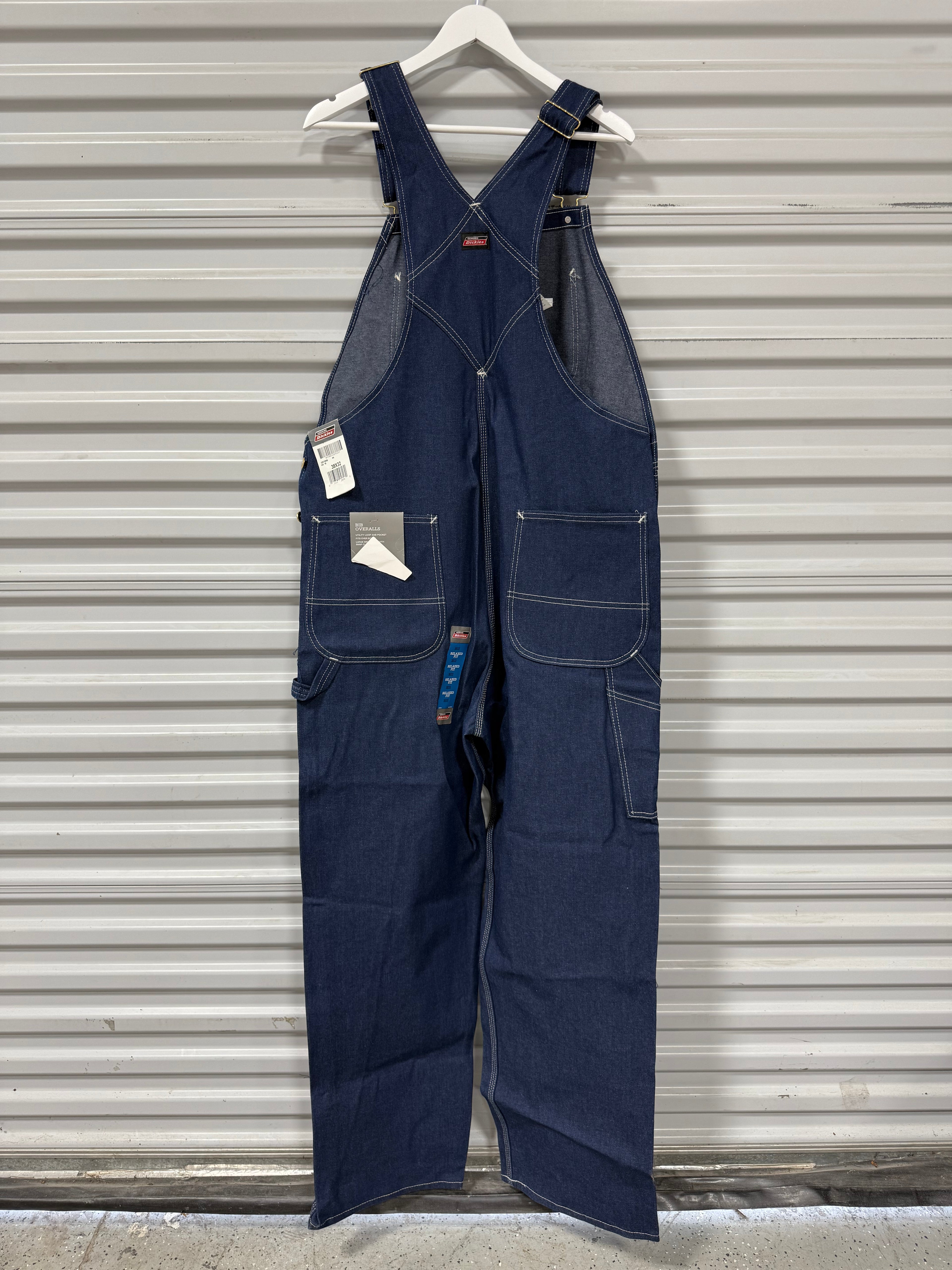 Dickies Bib Overalls Sz 38x32
