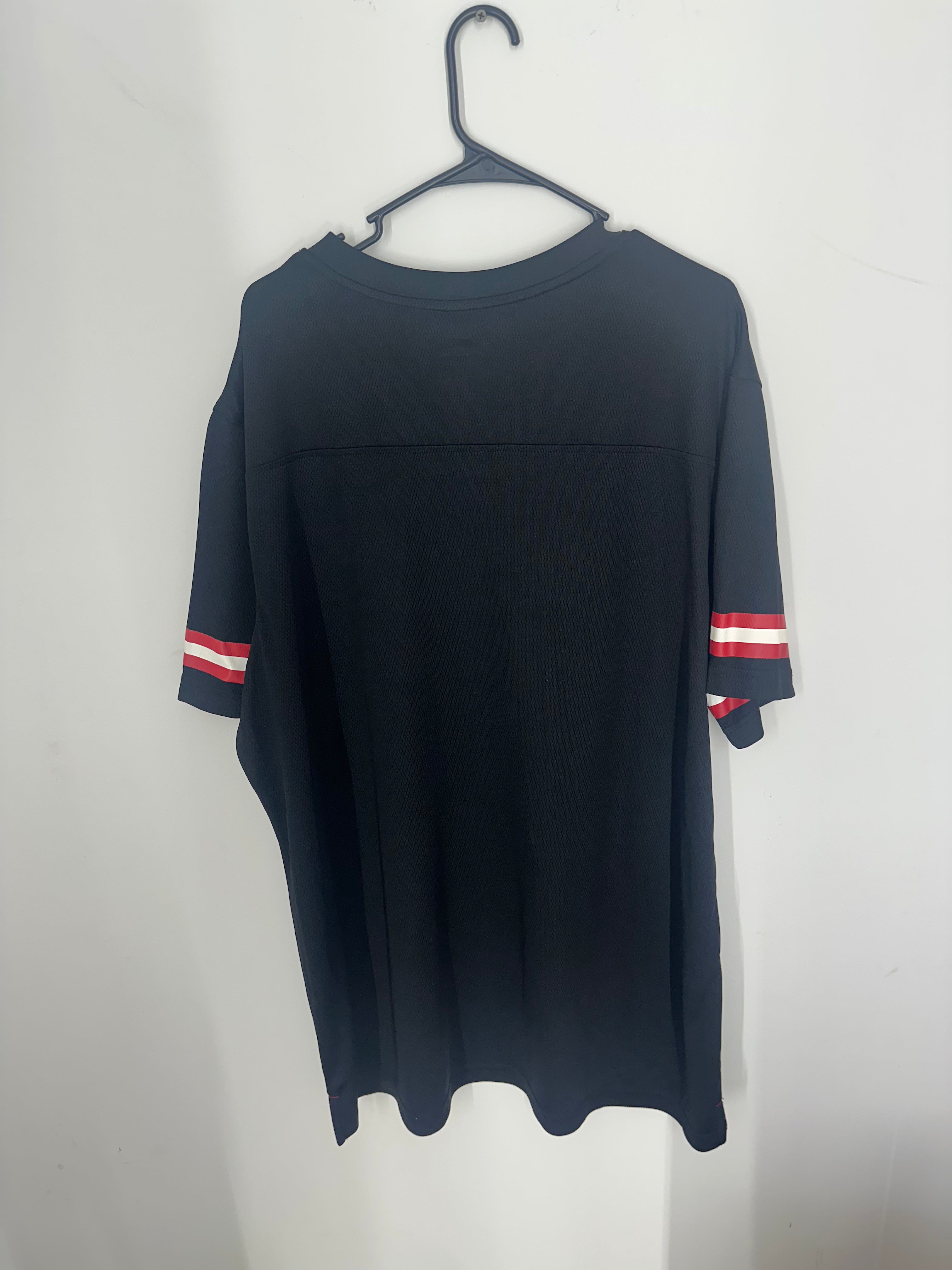 NEW ATL Falcons Fanatics Jersey Tackle V-Neck T-Shirt Sz 2XL