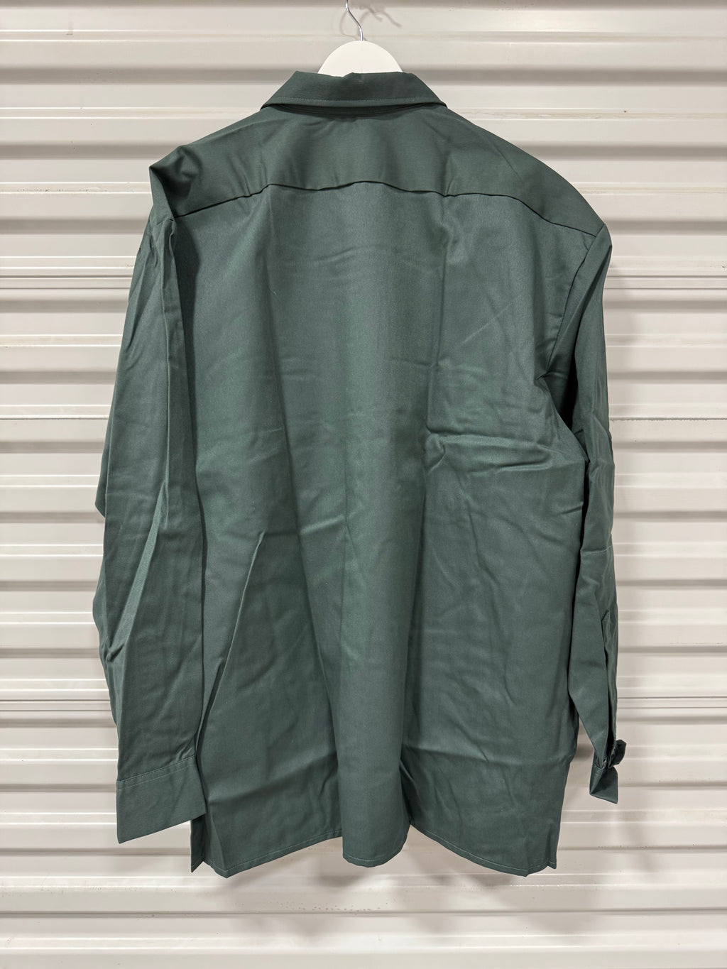 Dickies Work Shirt Green Sz 2XL