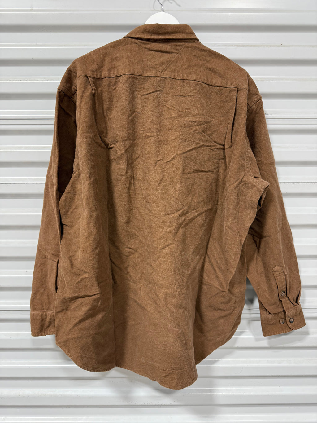 Tommy Hilfiger Button Up Tan Sz L