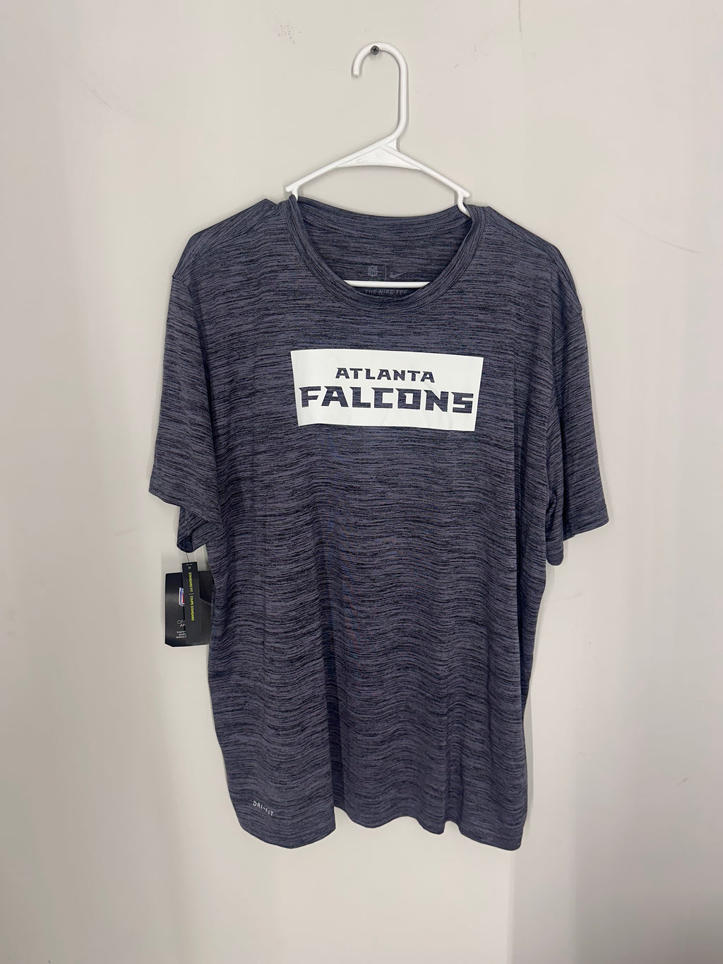 NEW  Nike Dri-FIT Atlanta Falcons team-issue athletic t-shirt Sz XL