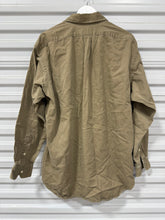 Load image into Gallery viewer, Polo Button Up Light Tan Sz L
