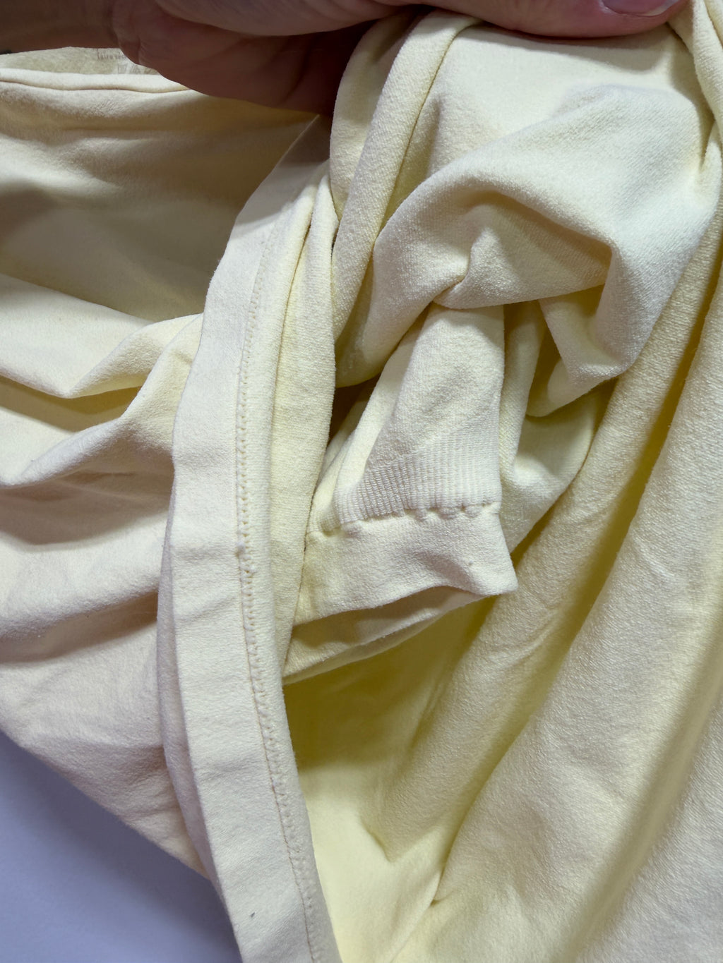 Intimately Free People Clean Lines Seamless Square-Neck Baby Tee Yellow M/L