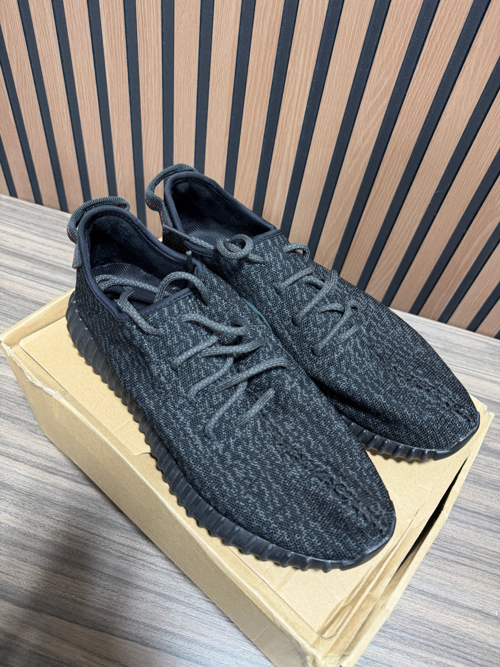 adidas Yeezy Boost 350 'Pirate Black' 2015 Sz 11