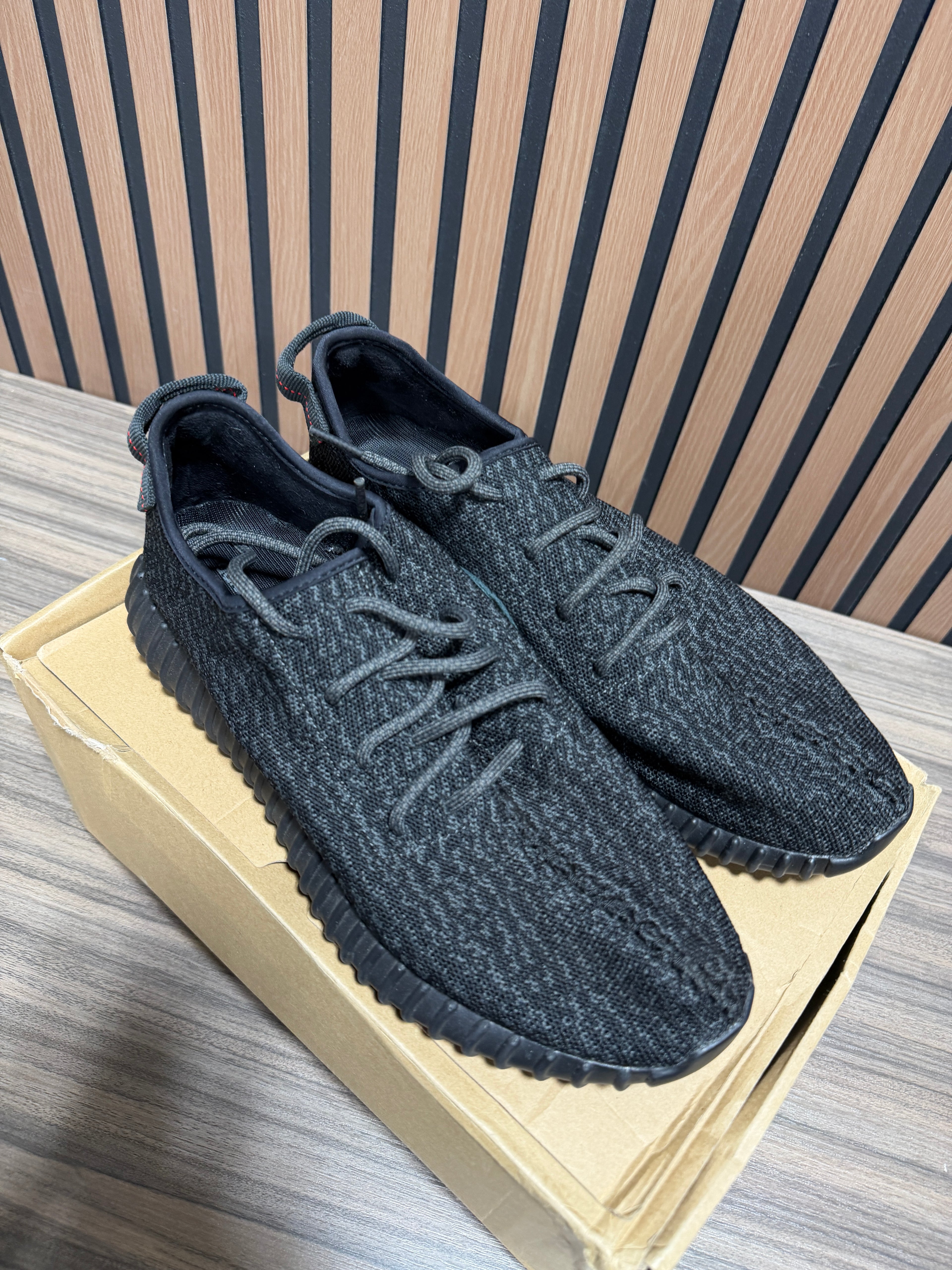 adidas Yeezy Boost 350 'Pirate Black' 2015 Sz 11
