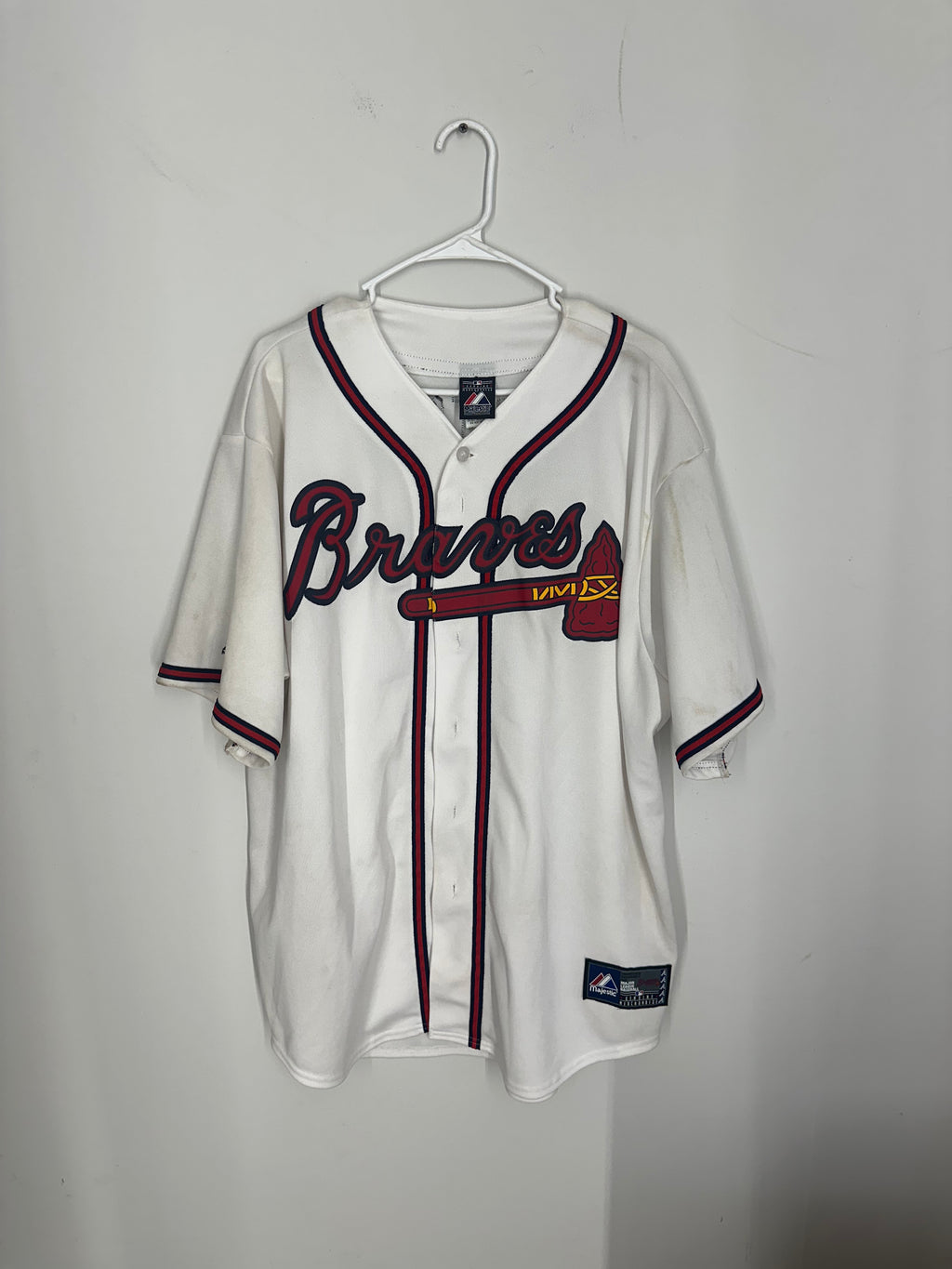 Atlanta Braves Upton #7 Jersey Sz 2XL