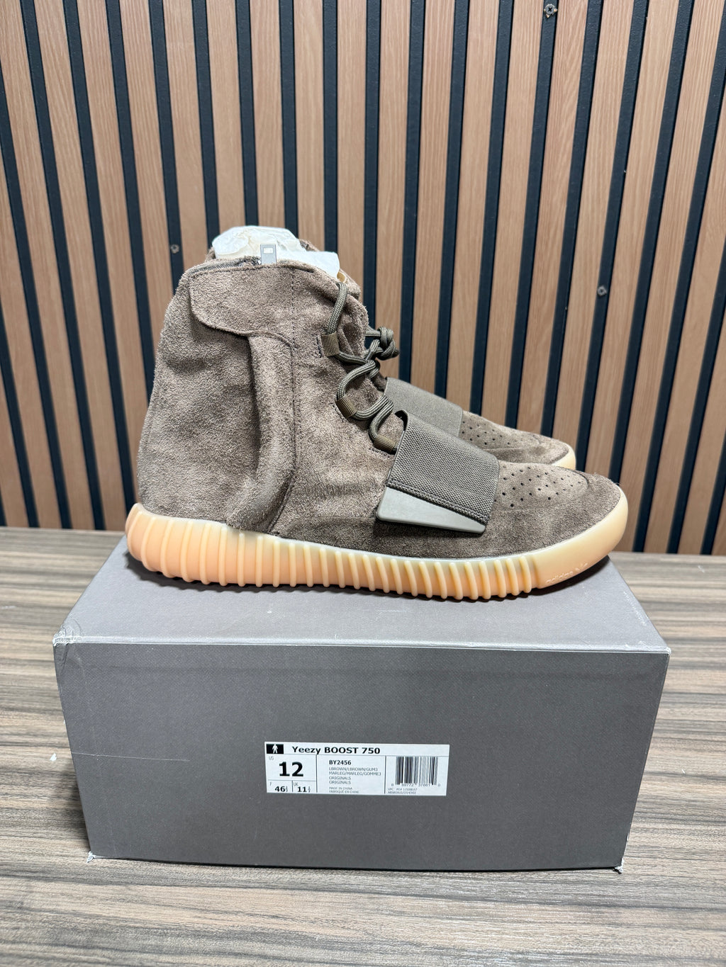 adidas Yeezy Boost 750 'Chocolate' Sz 12