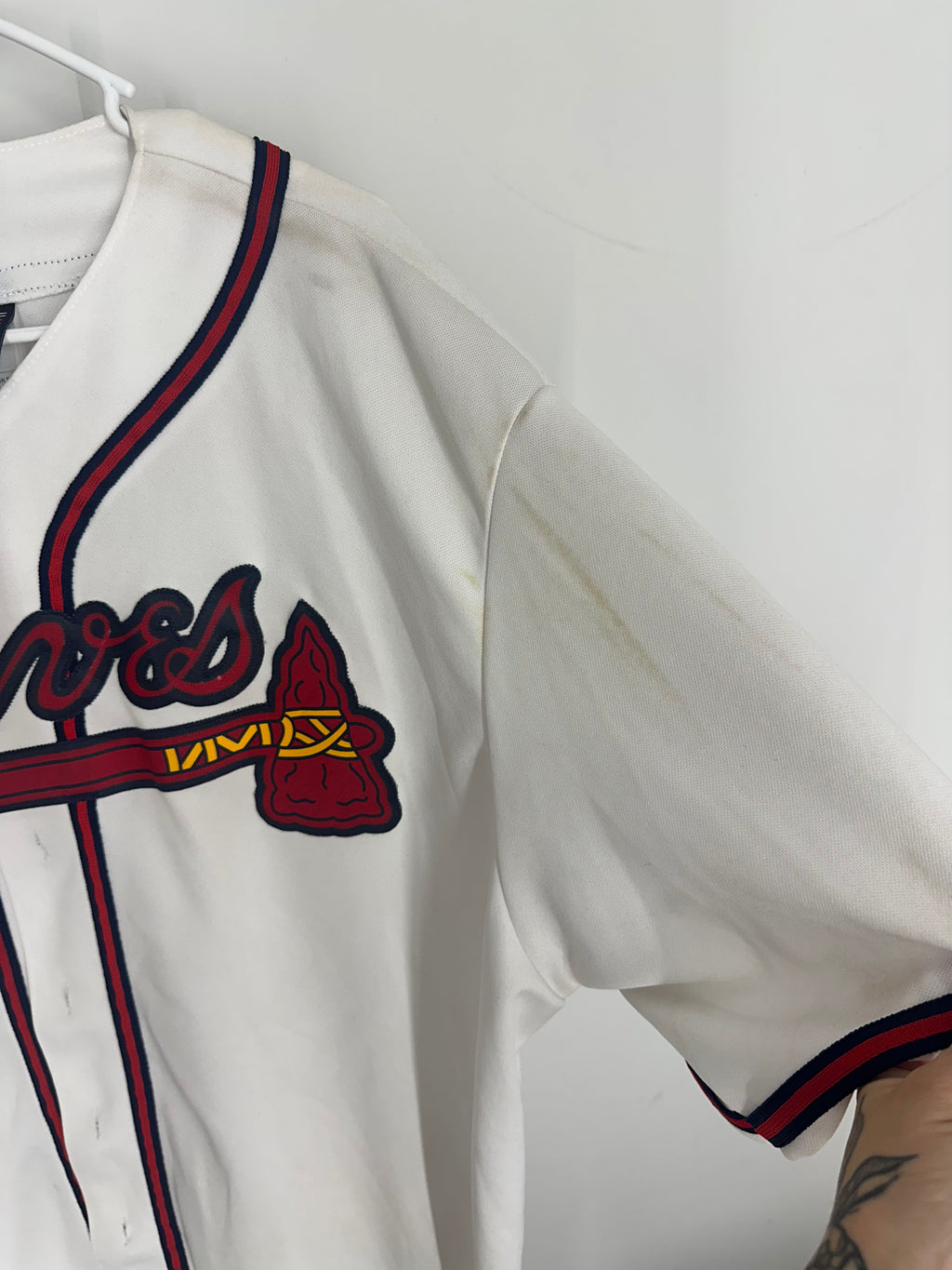 Atlanta Braves Upton #7 Jersey Sz 2XL