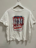 H&M Divided Côte d'Azur Sardines Mediterranean Graphic Tee White Size XXL