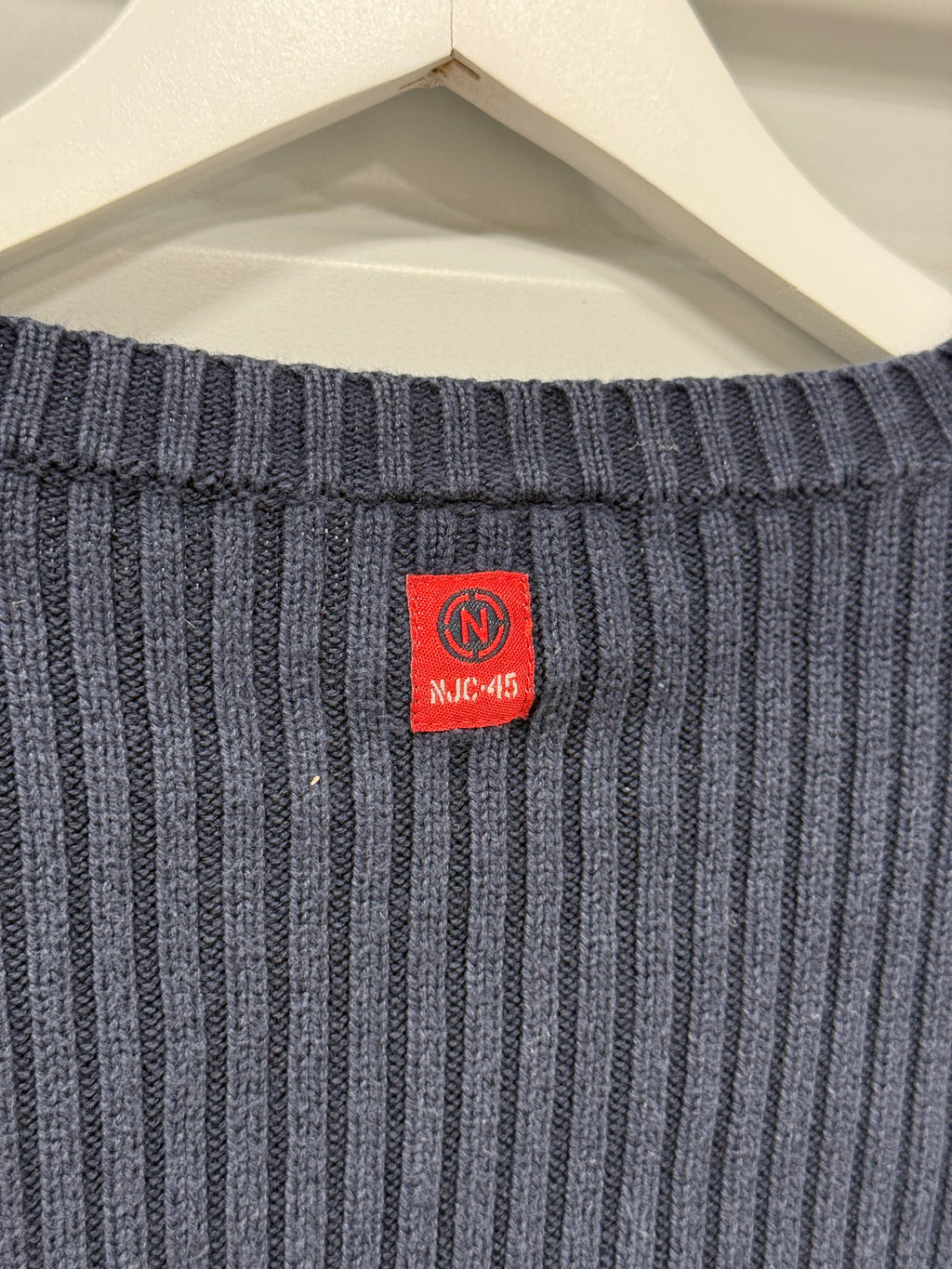 Nautica Sweater Navy/Red Sz M