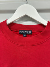 Load image into Gallery viewer, Nautica Crew Neck Red Sz XL
