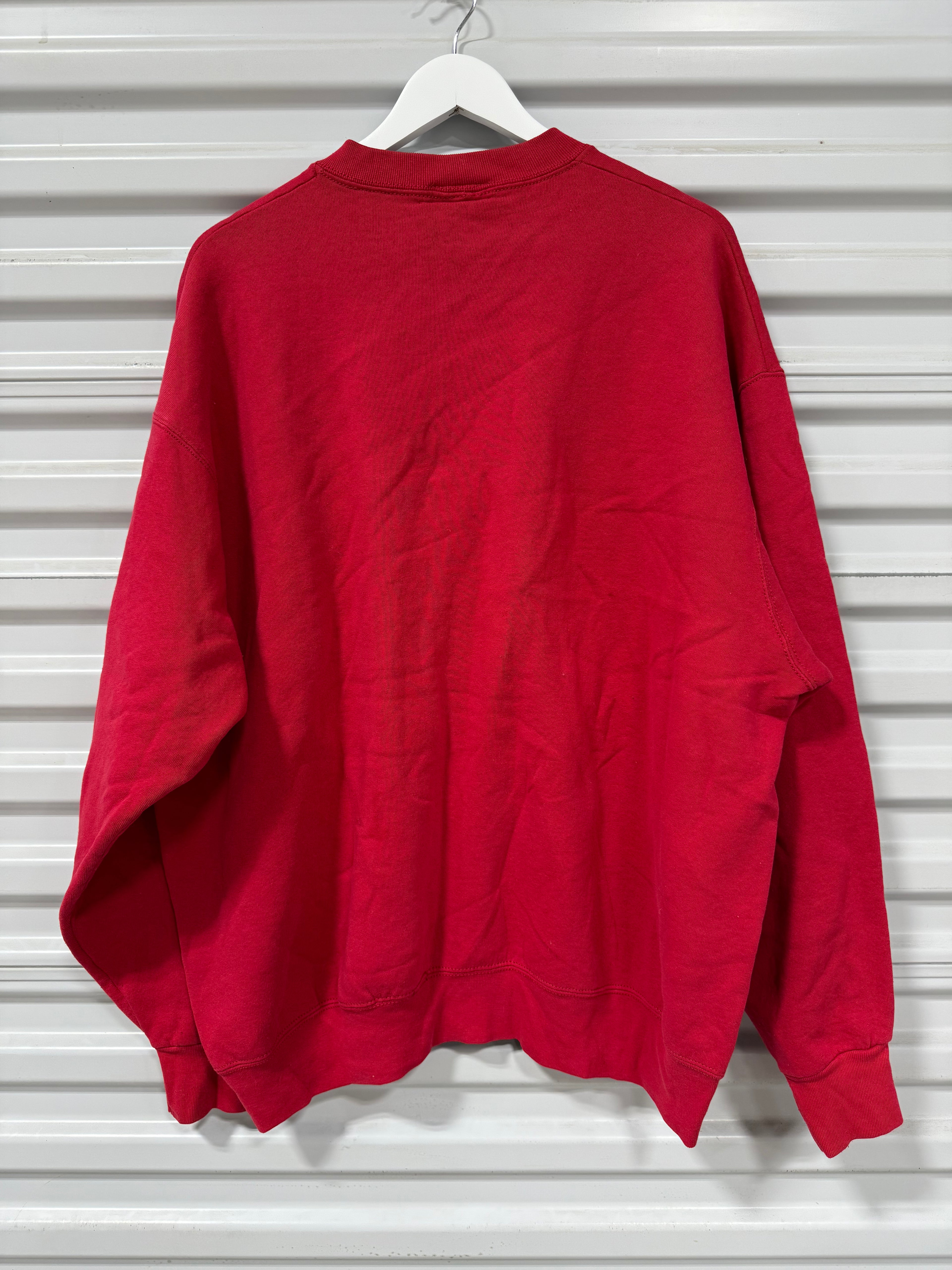 Nautica Crew Neck Red Sz XL