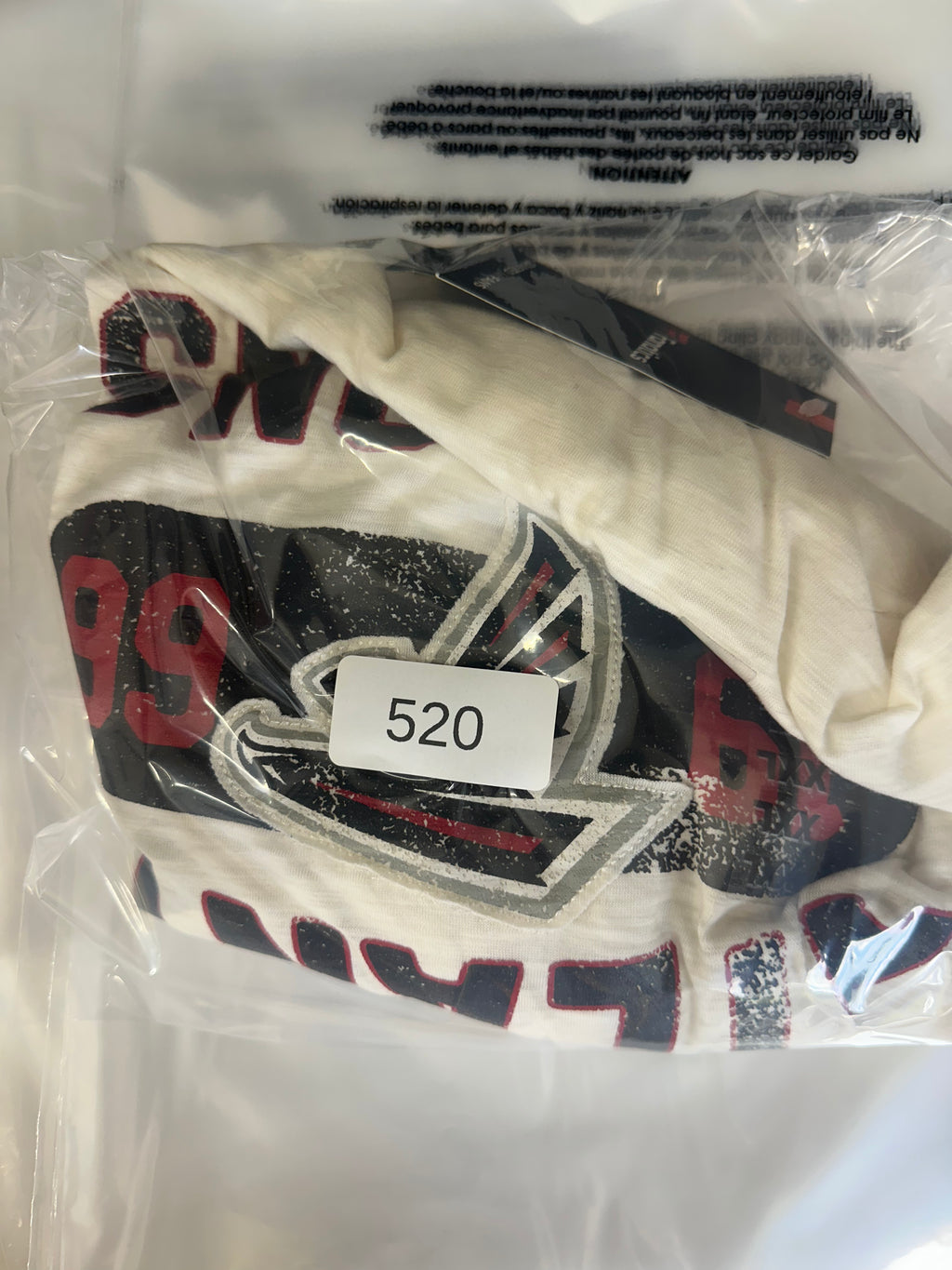 Fanatics Falcons Cream Tshirt Sz 2XL