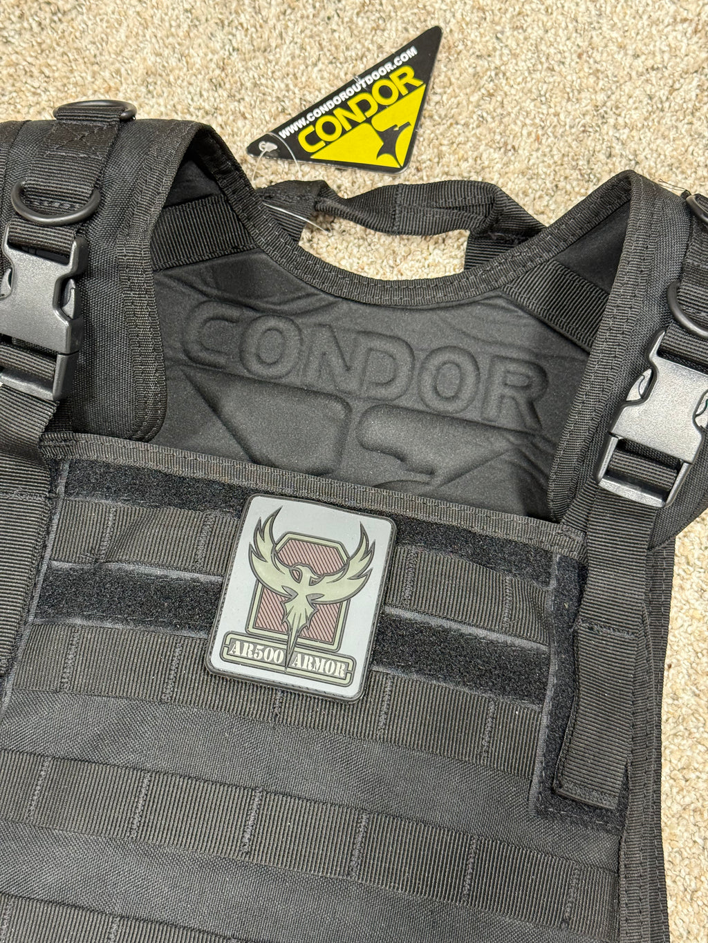 Condor Plate Carrier With AR500 Armor Plates