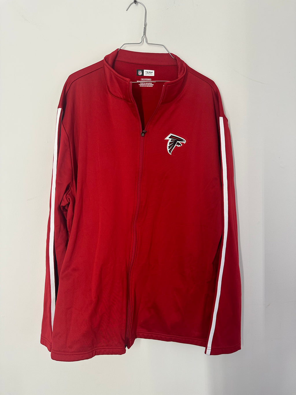NFL Team Apparel Atlanta Falcons full-zip track Sz 2XL