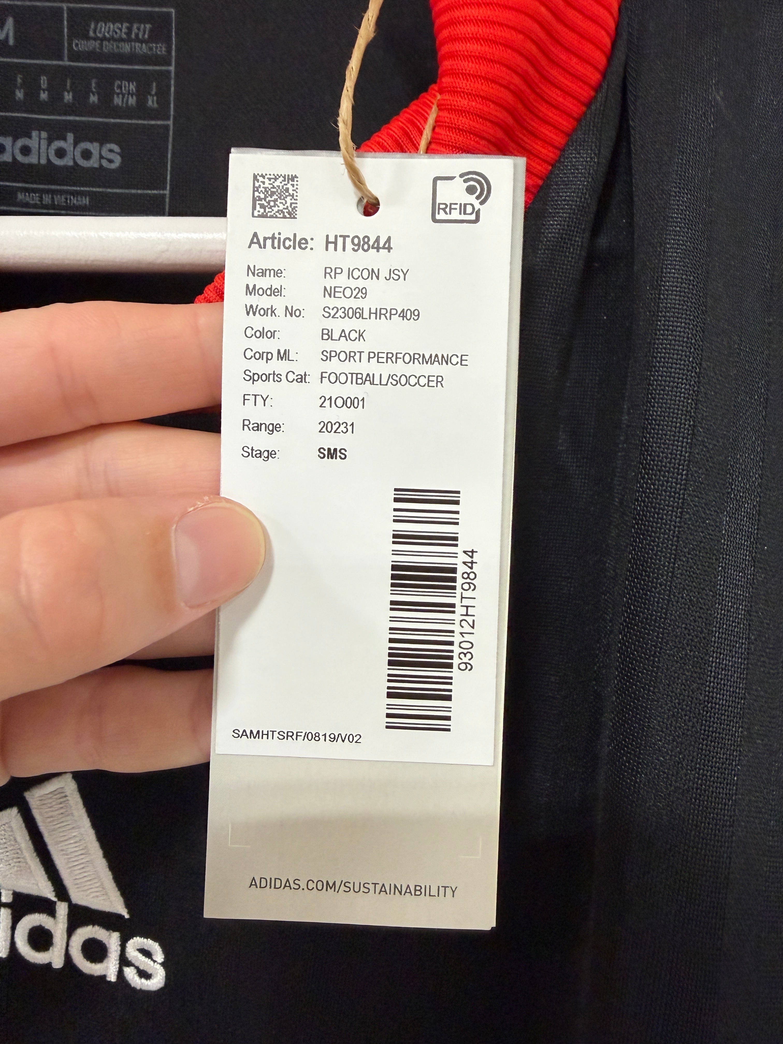 Adidas 2023 River Plate Icon Shirt Size Mens Medium