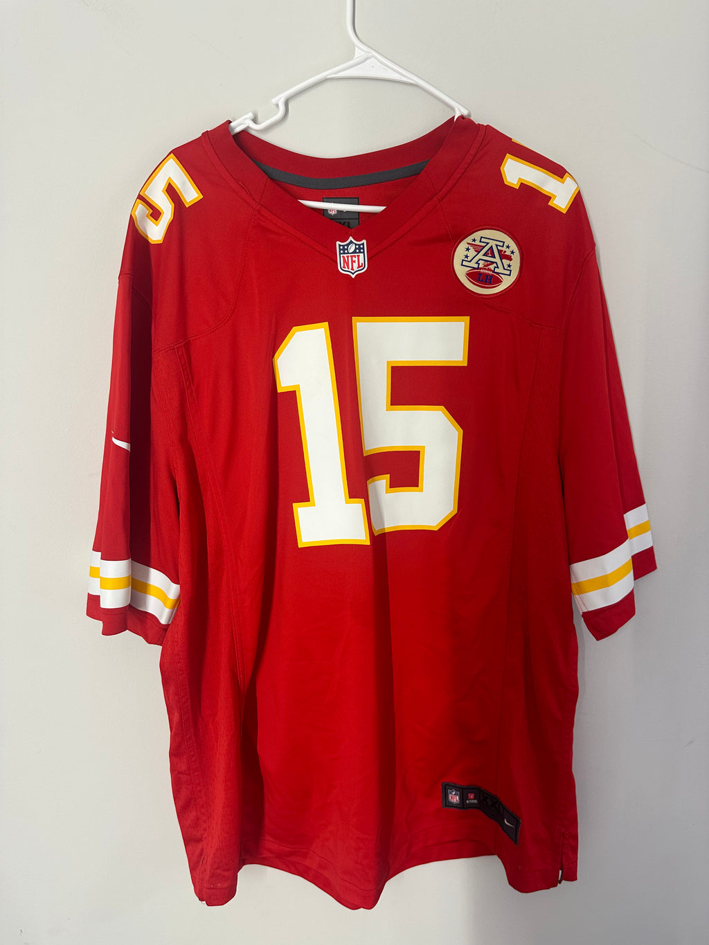 Patrick Mahomes Kansas City Chiefs Nike Game Jersey Sz 2XL