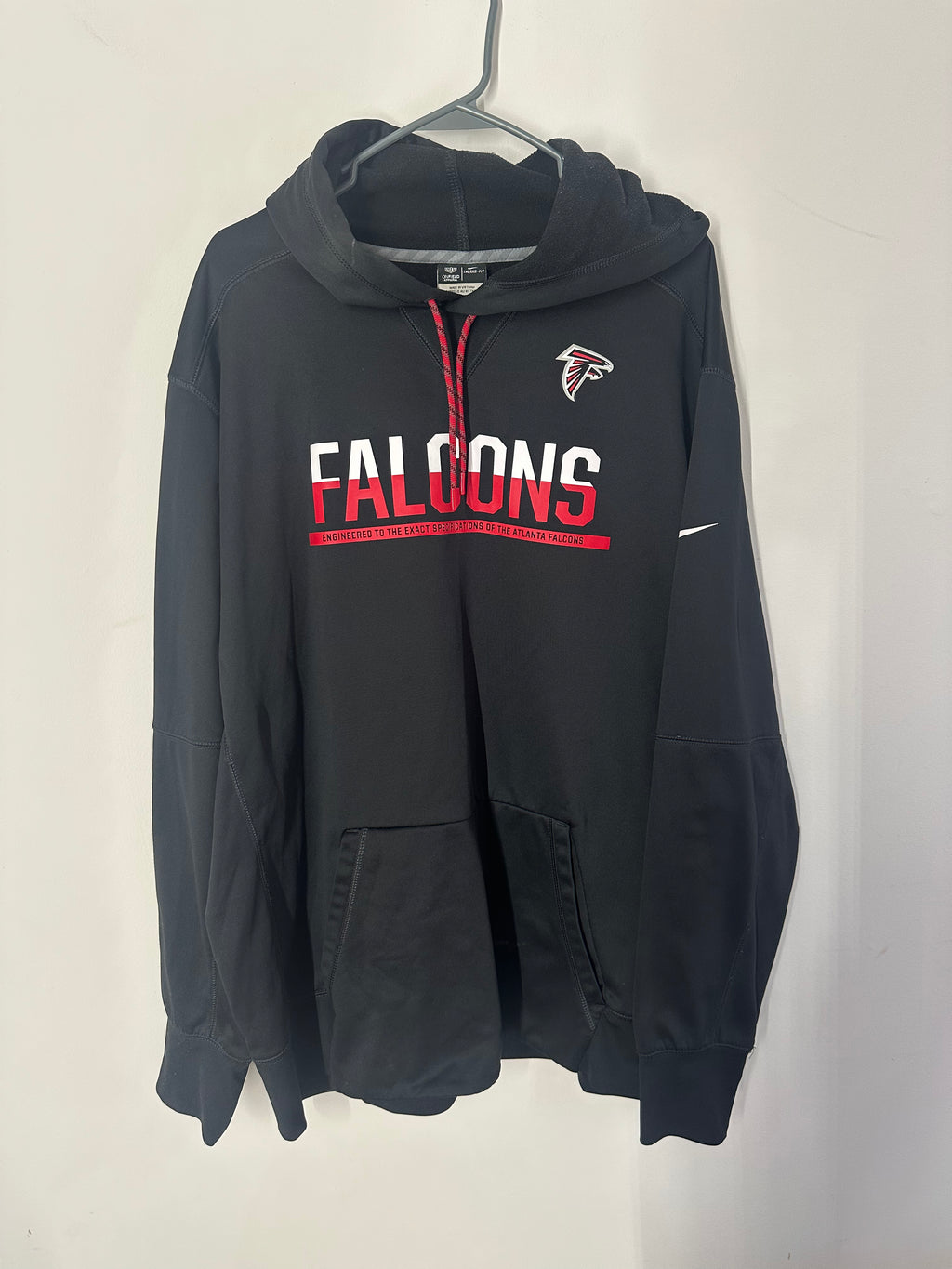 Nike Atlanta Falcons pullover hoodie Sz 2XL