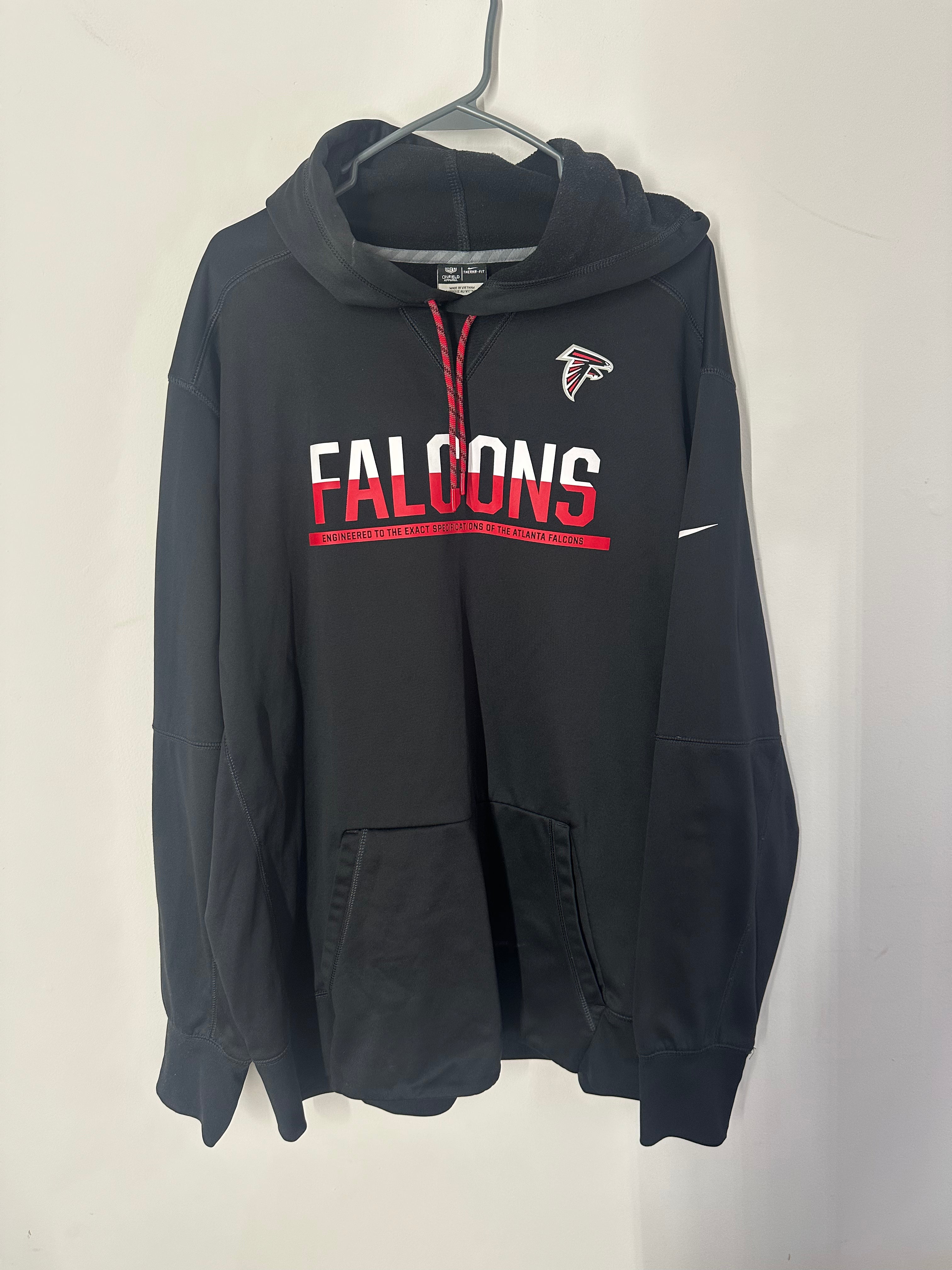 Nike Atlanta Falcons pullover hoodie Sz 2XL